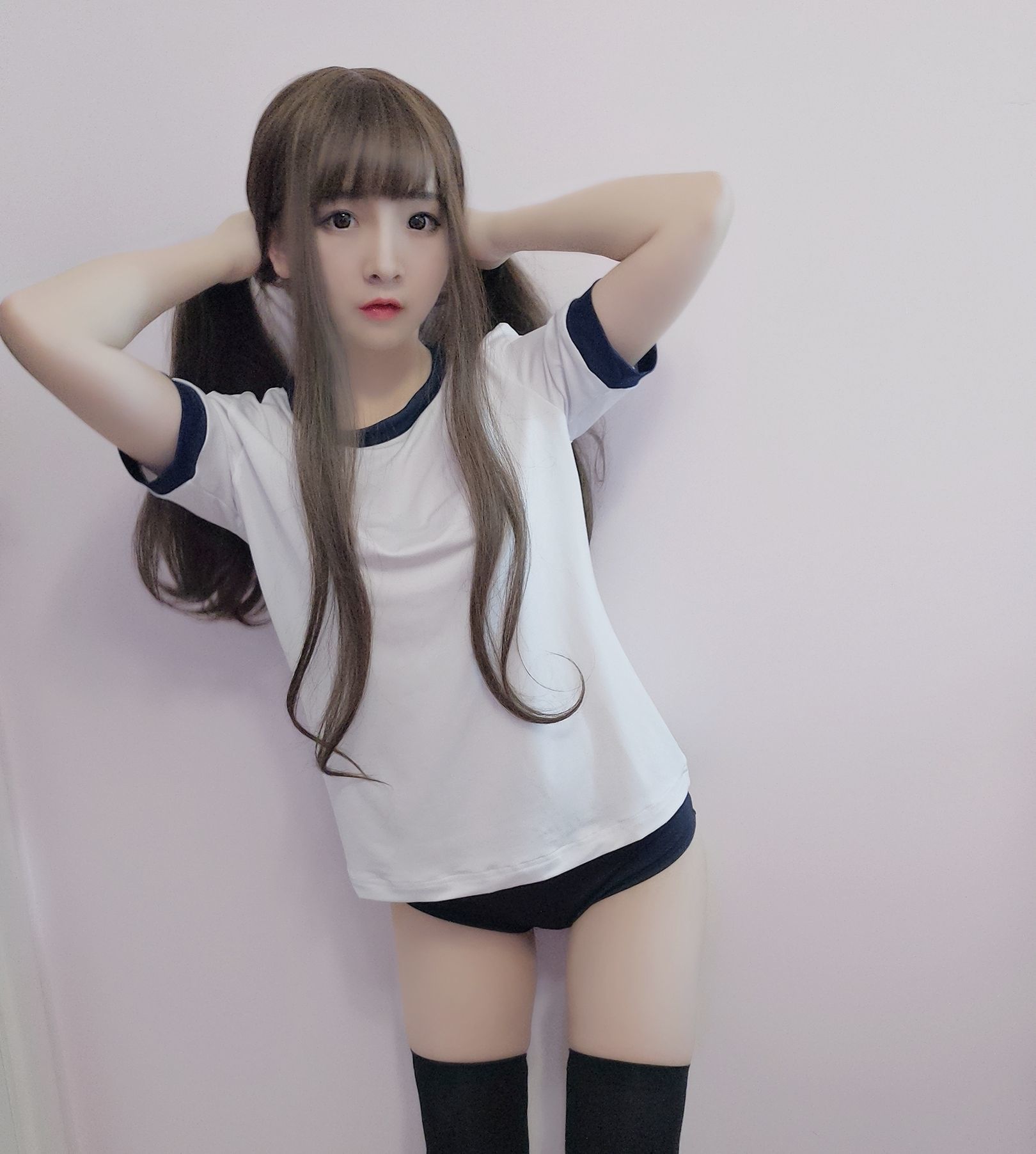 图片[2]-二次元美女古川kagura 体操服[14P]-六色网