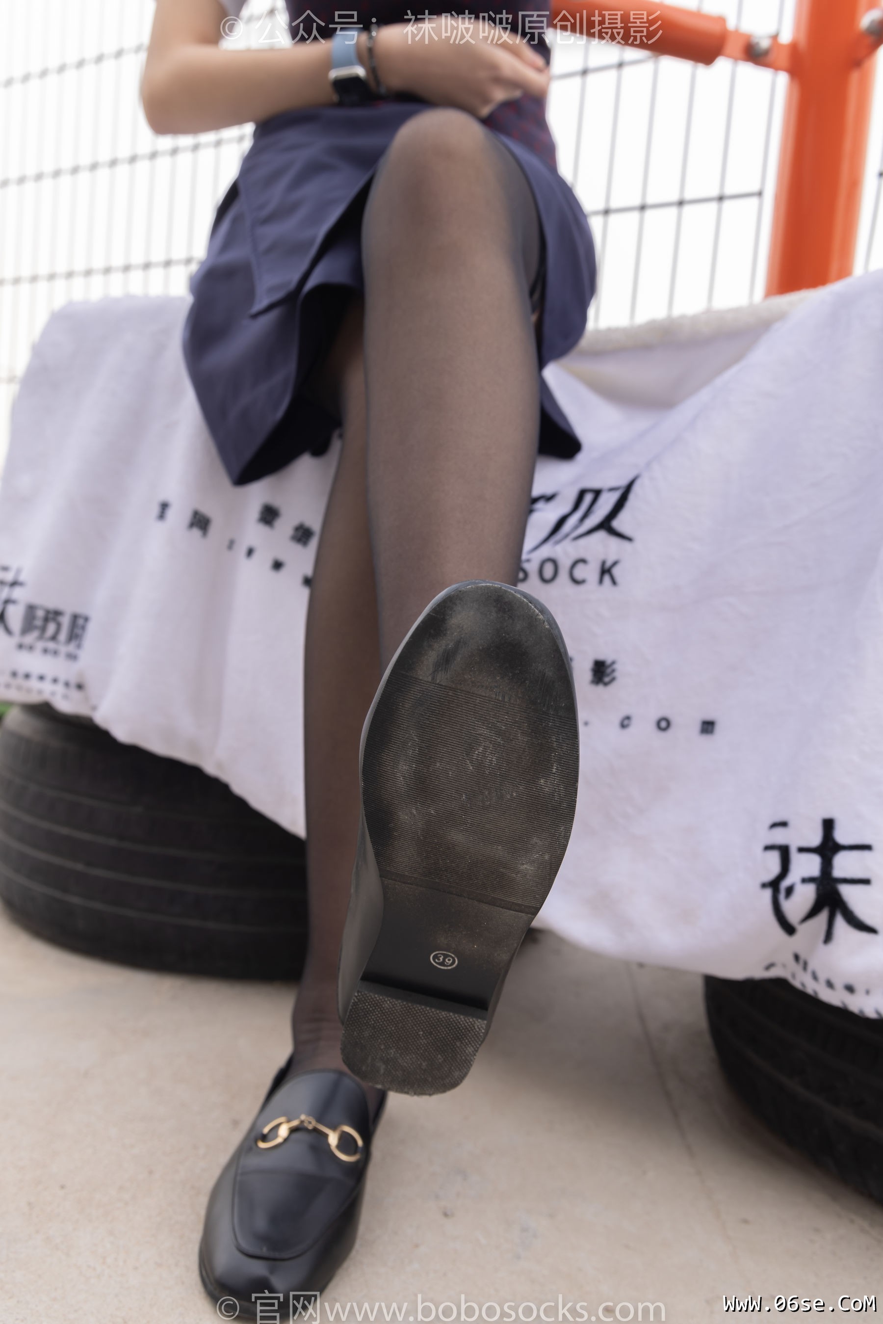 图片[8]-BoBoSocks袜啵啵 No.227 小甜豆-皮鞋、黑丝、裸足[150P]-六色网
