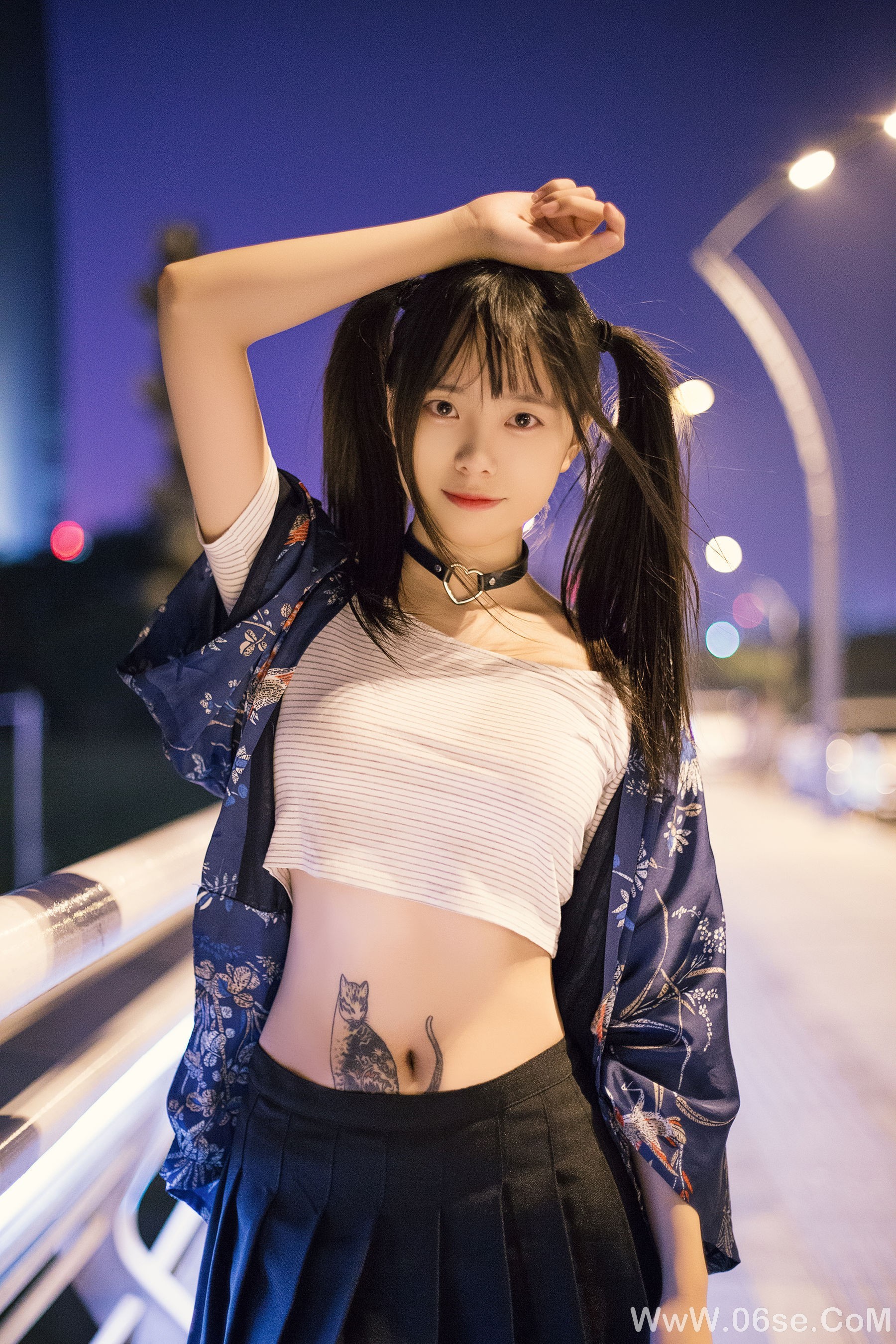 萌系小野妹子w 我的双马尾女友[23P]-六色网