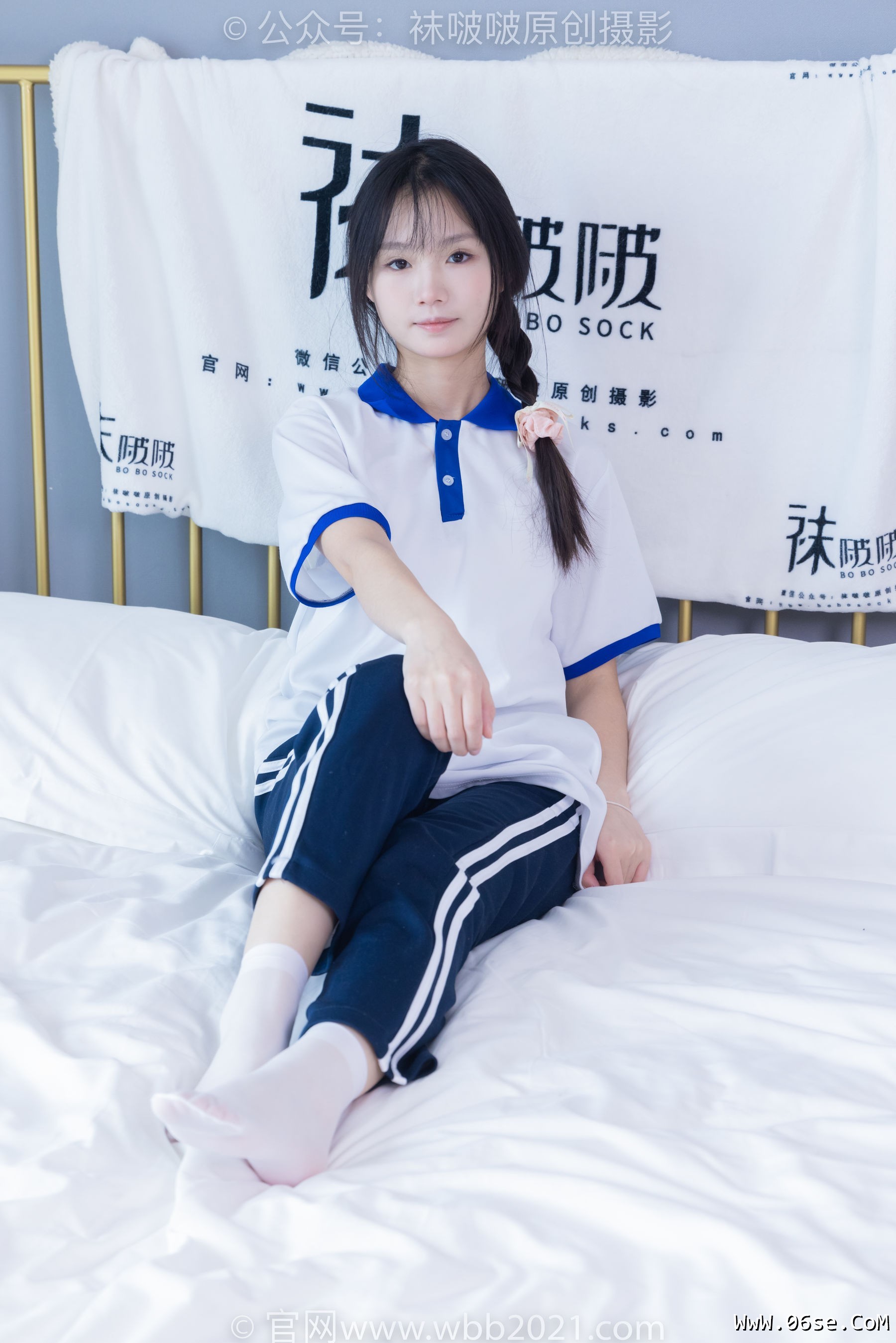 图片[126]-BoBoSocks袜啵啵 No.366 甜甜圈 -三双板鞋、白棉袜、短白丝[150P]-六色网
