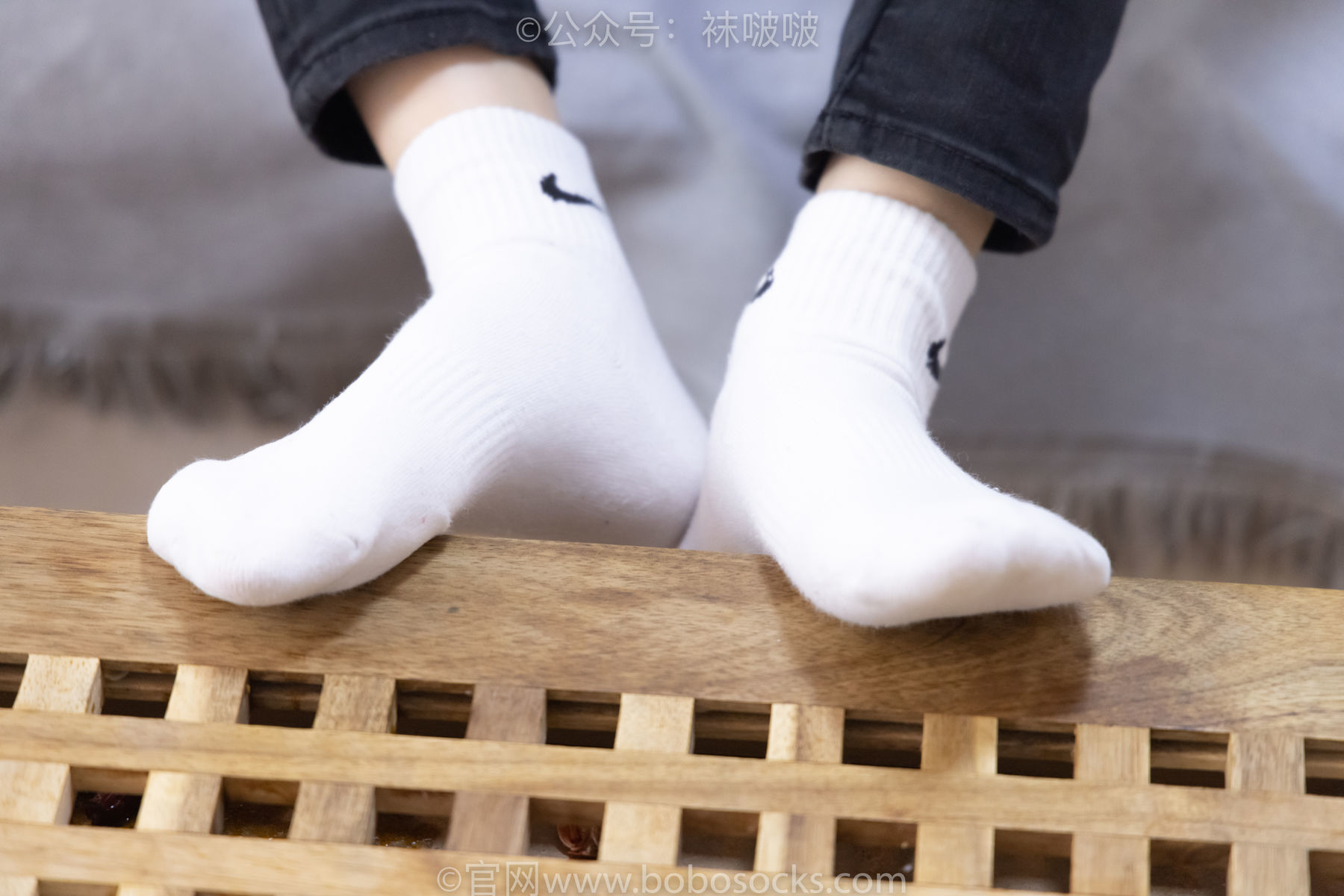 图片[58]-BoBoSocks袜啵啵 No.061 稚予-短靴、白棉袜、裸足[145P]-六色网