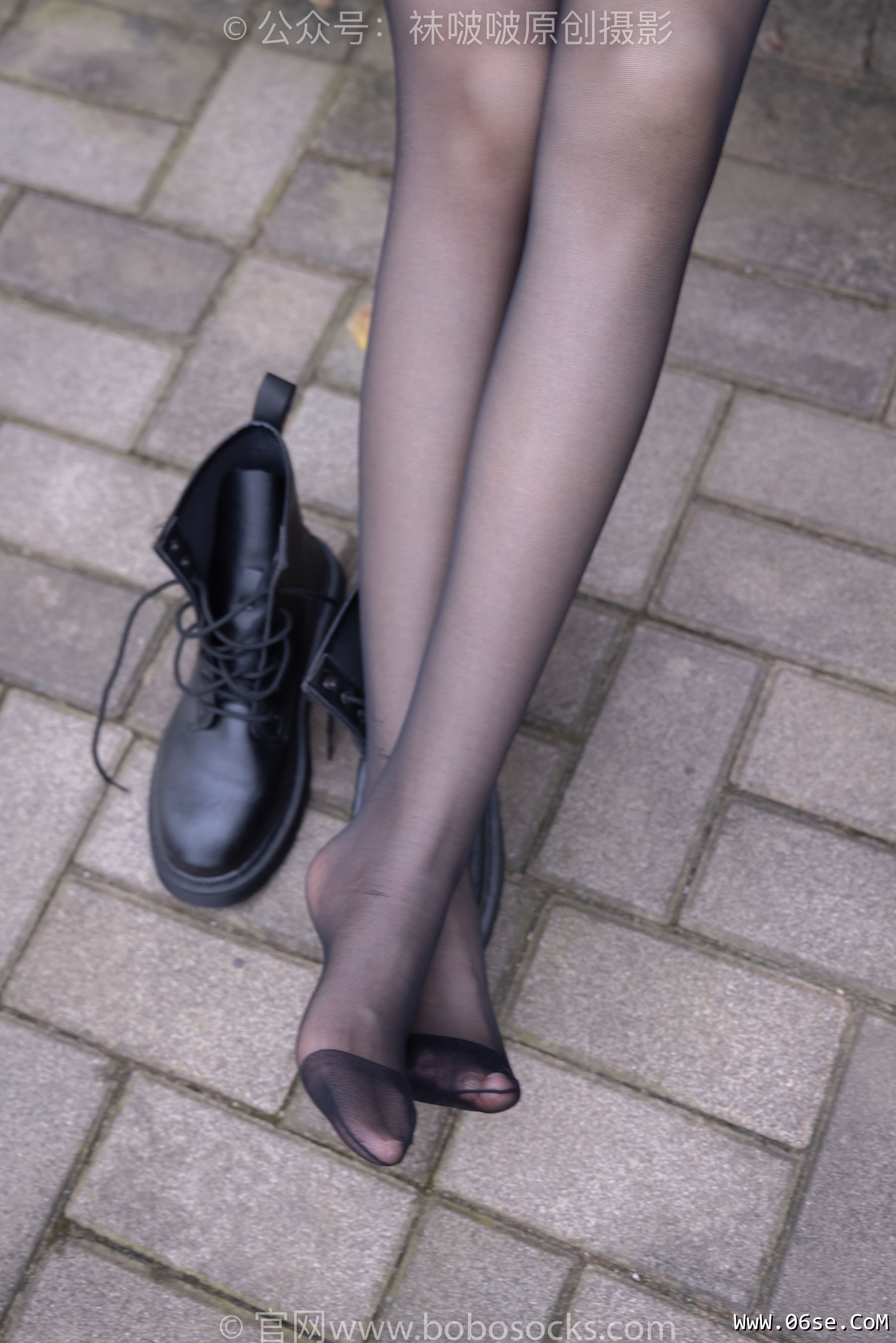 图片[93]-BoBoSocks袜啵啵 No.221 小甜豆-马丁靴、黑丝[133P]-六色网