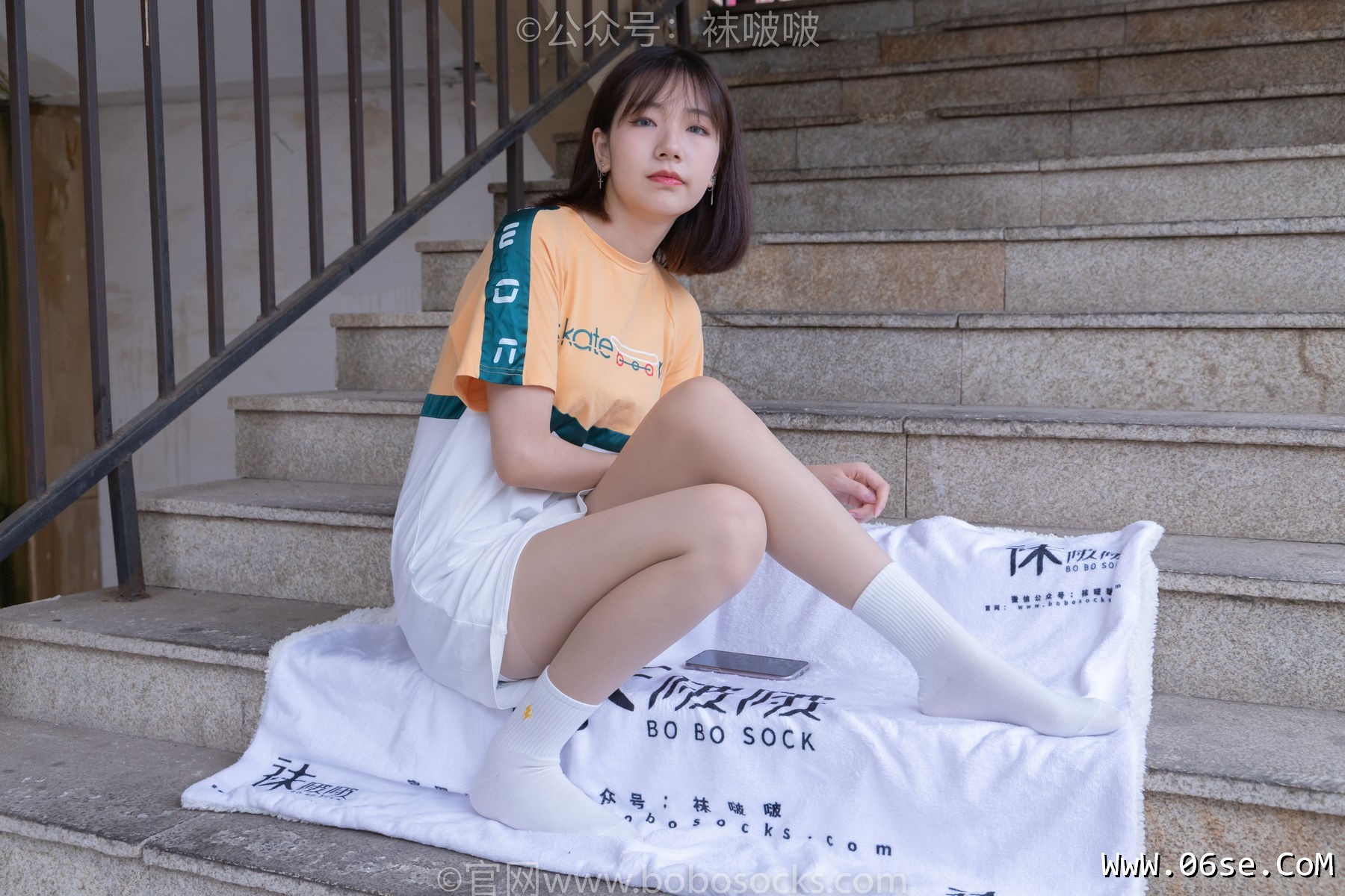 图片[55]-BoBoSocks袜啵啵 No.069 小甜豆-vans板鞋、白棉袜、肉丝[135P]-六色网