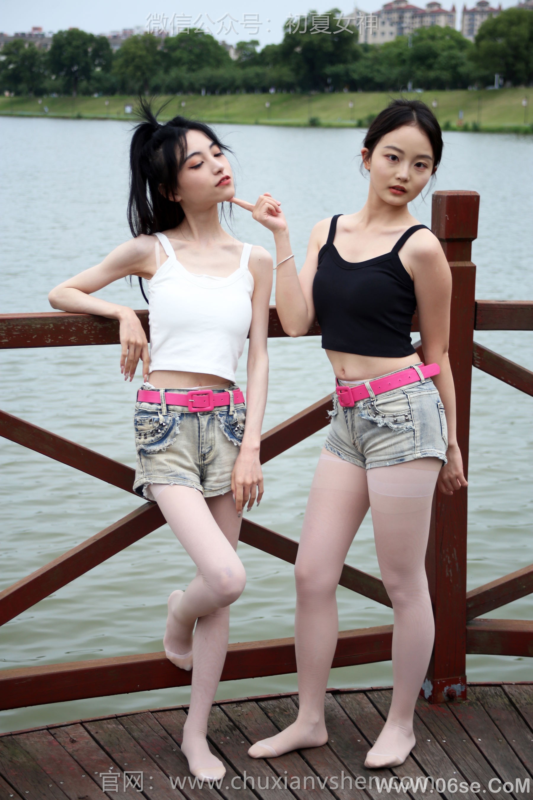 图片[107]-初夏女神 No.252 柒柒&双双 光彩照人[130P]-六色网