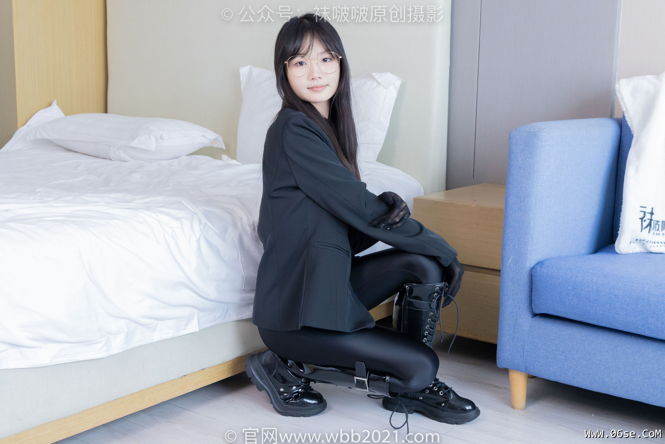 图片[113]-BoBoSocks袜啵啵 No.423 甜甜圈 -长靴、黑丝、连体衣裤里丝[145P]-六色网