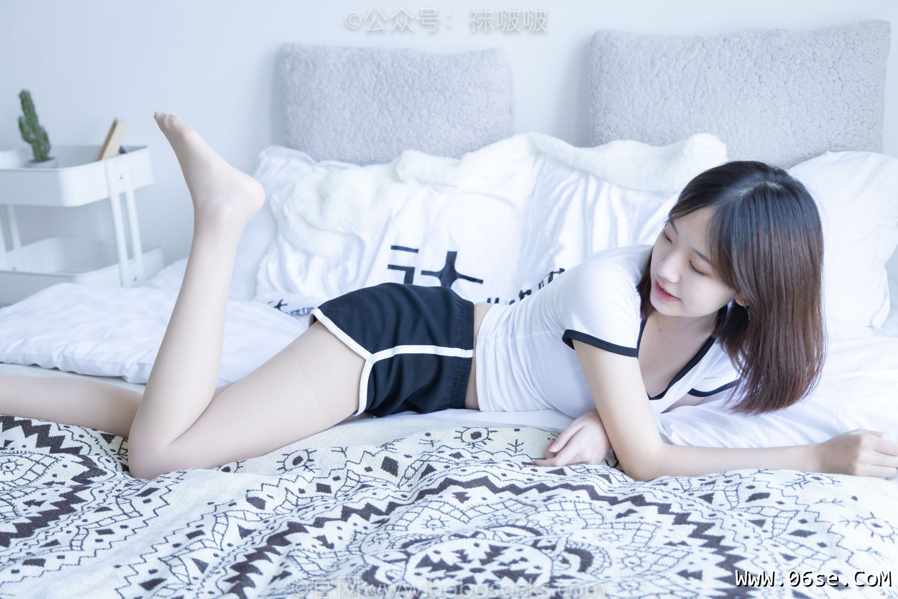 图片[118]-BoBoSocks袜啵啵 No.026 小甜豆-体操服、空军一号、白棉袜、肉丝[149P]-六色网