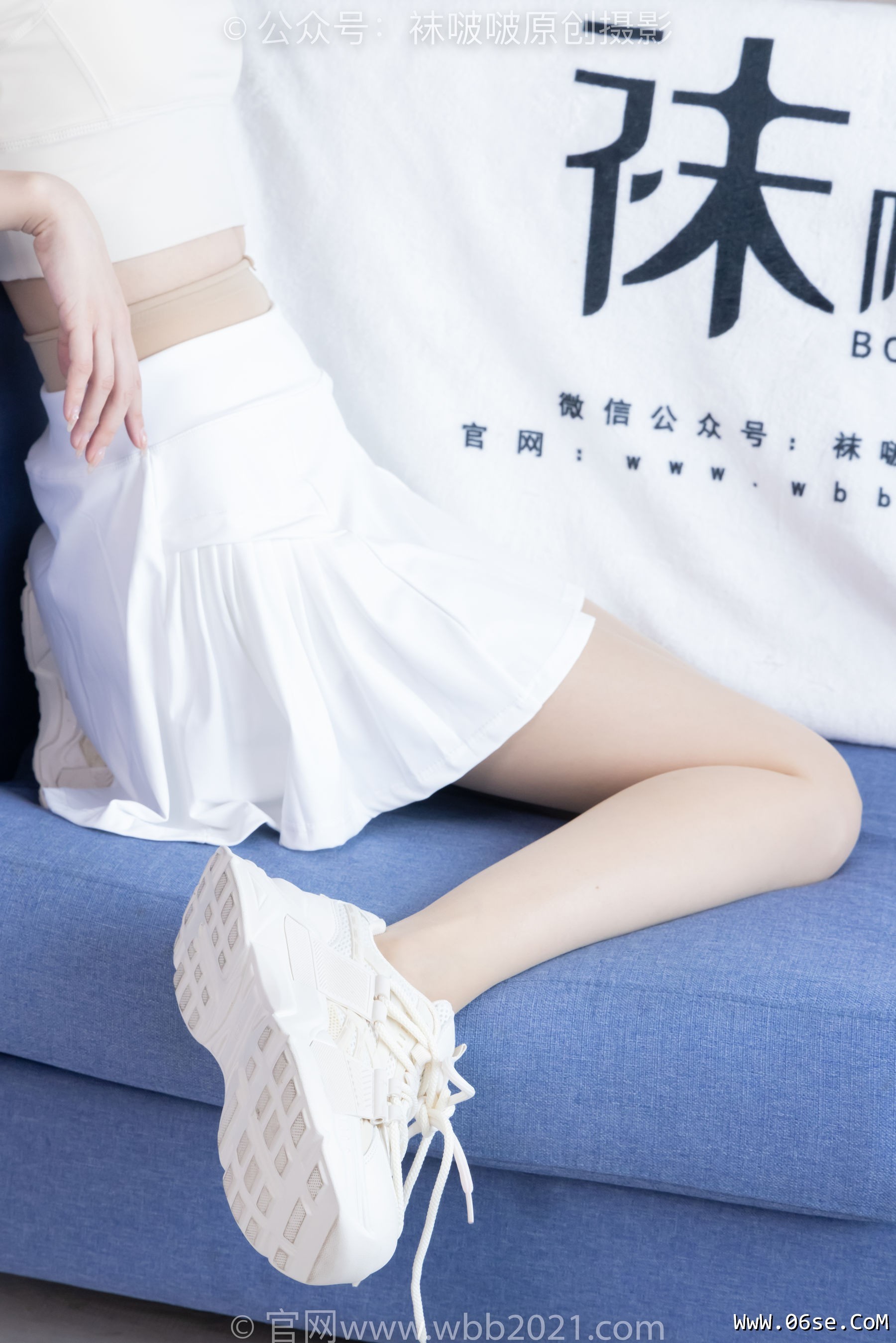 图片[36]-BoBoSocks袜啵啵 No.424 稚予 -运动鞋、白棉袜、肉丝、腰丝[140P]-六色网