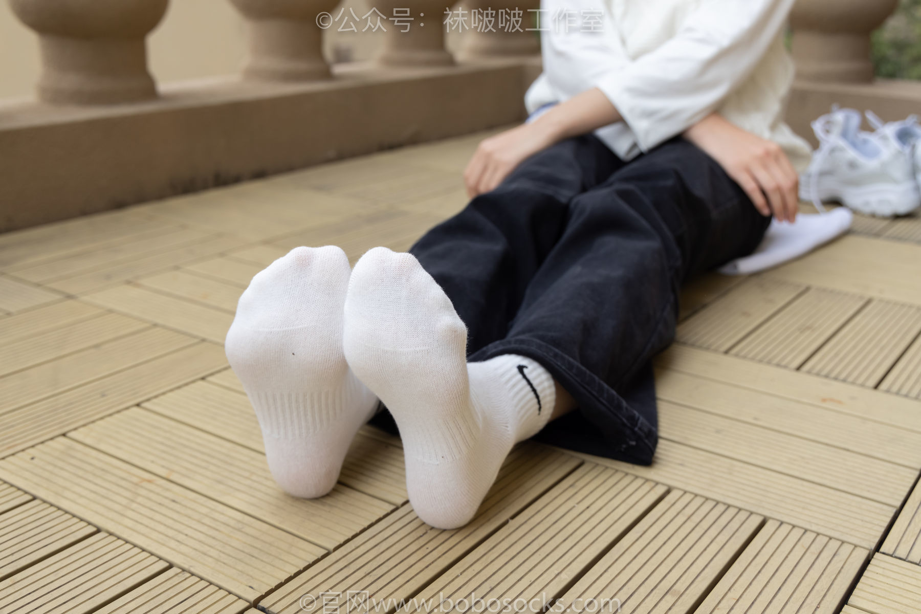 图片[58]-BoBoSocks袜啵啵 积分限定作品007 熊熊-运动鞋、白棉袜、裸足[134P]-六色网