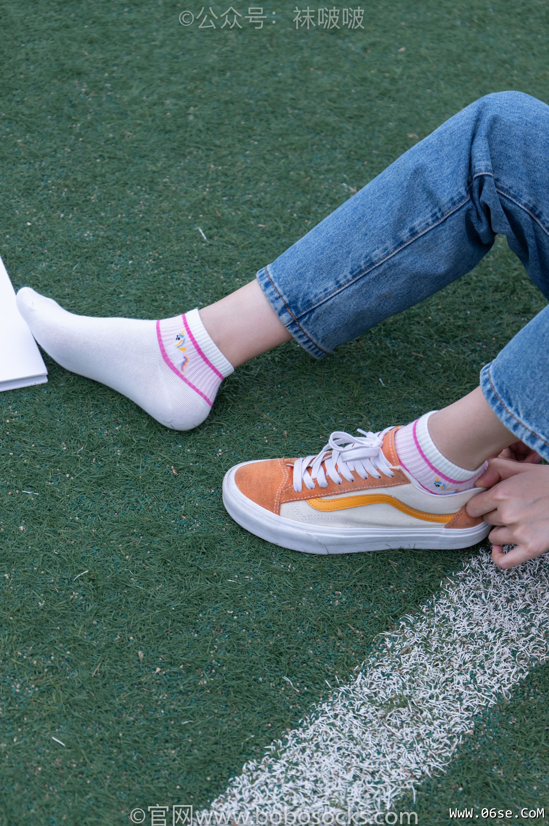 图片[110]-BoBoSocks袜啵啵 No.004 泡芙-vans帆布鞋、白棉袜、裸足[127P]-六色网