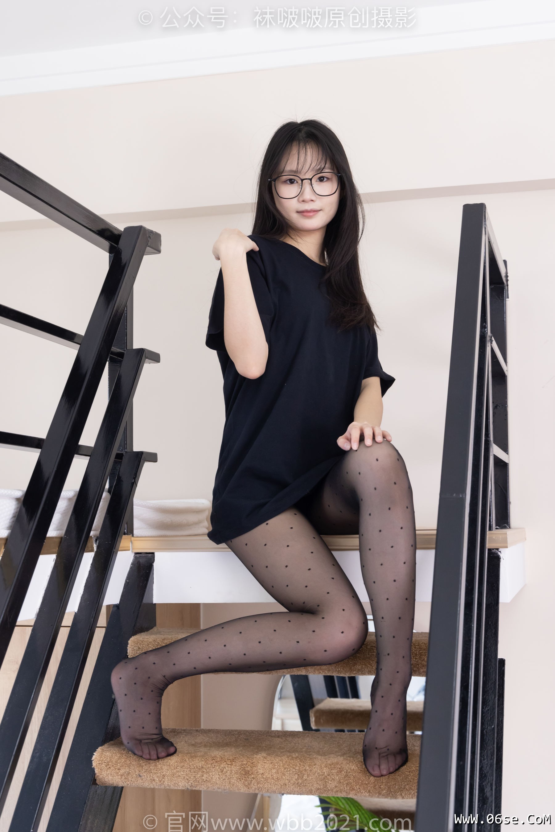 图片[48]-BoBoSocks袜啵啵 No.418 甜甜圈 – 板鞋、白棉袜、波点黑丝[145P]-六色网