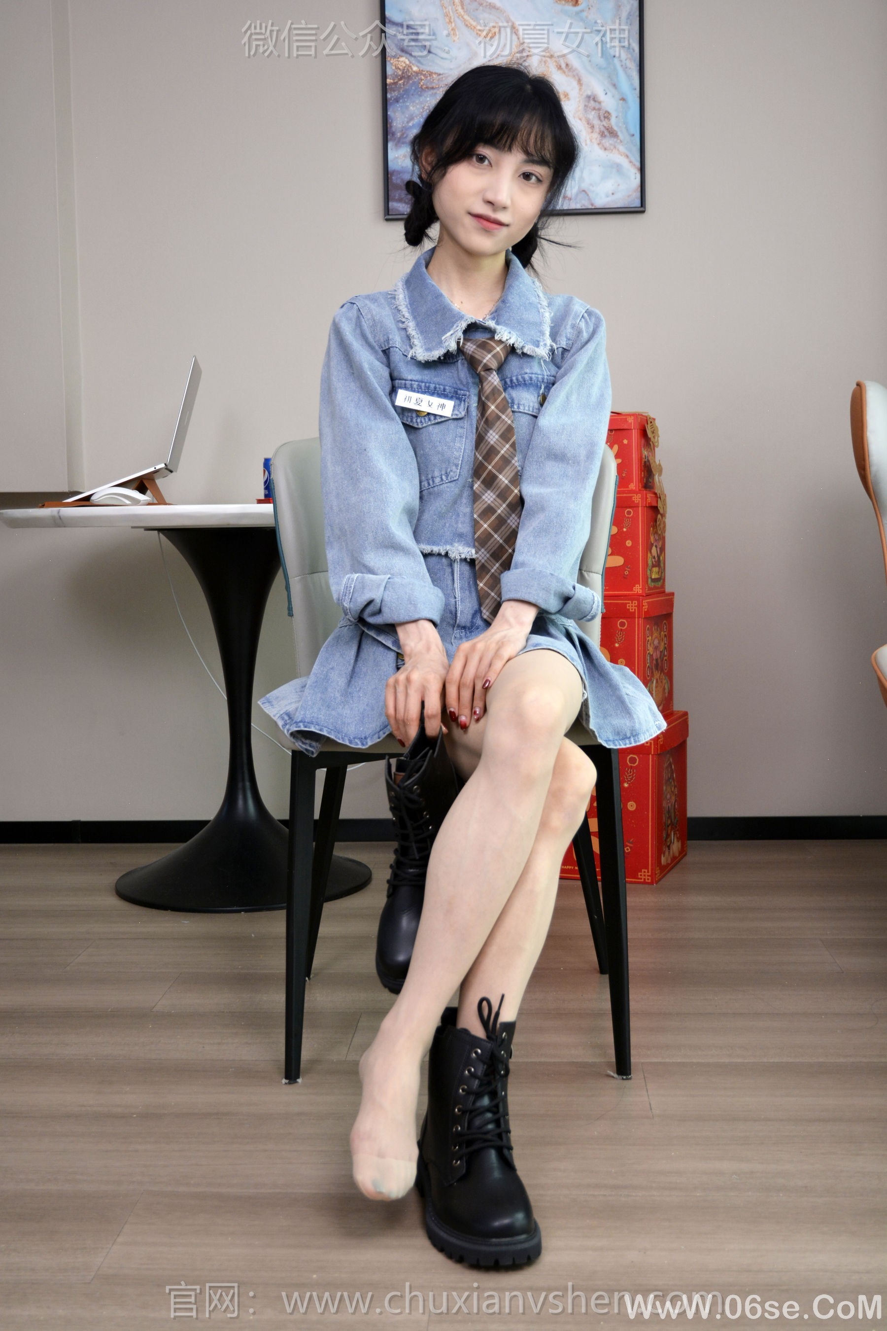 图片[66]-初夏女神 No.247 柒柒 浪漫牛仔[140P]-六色网