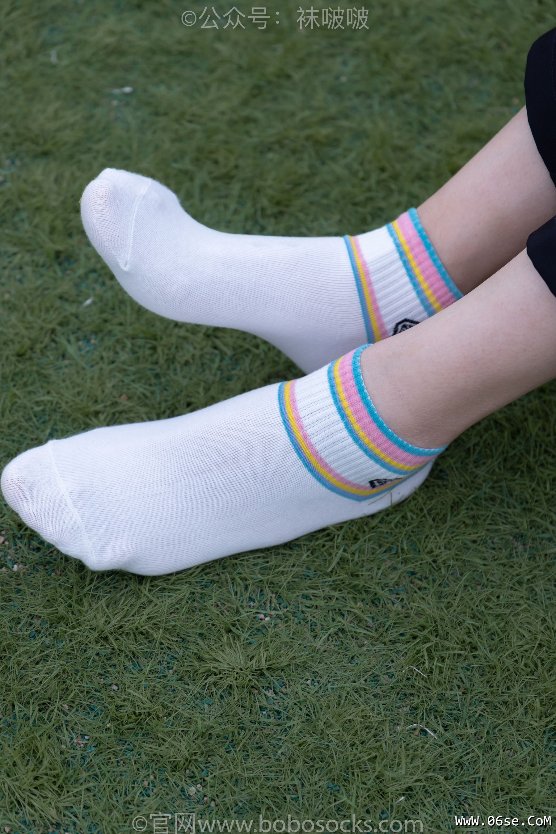 图片[66]-BoBoSocks袜啵啵 No.021 泡芙-板鞋、白棉袜、裸足[131P]-六色网