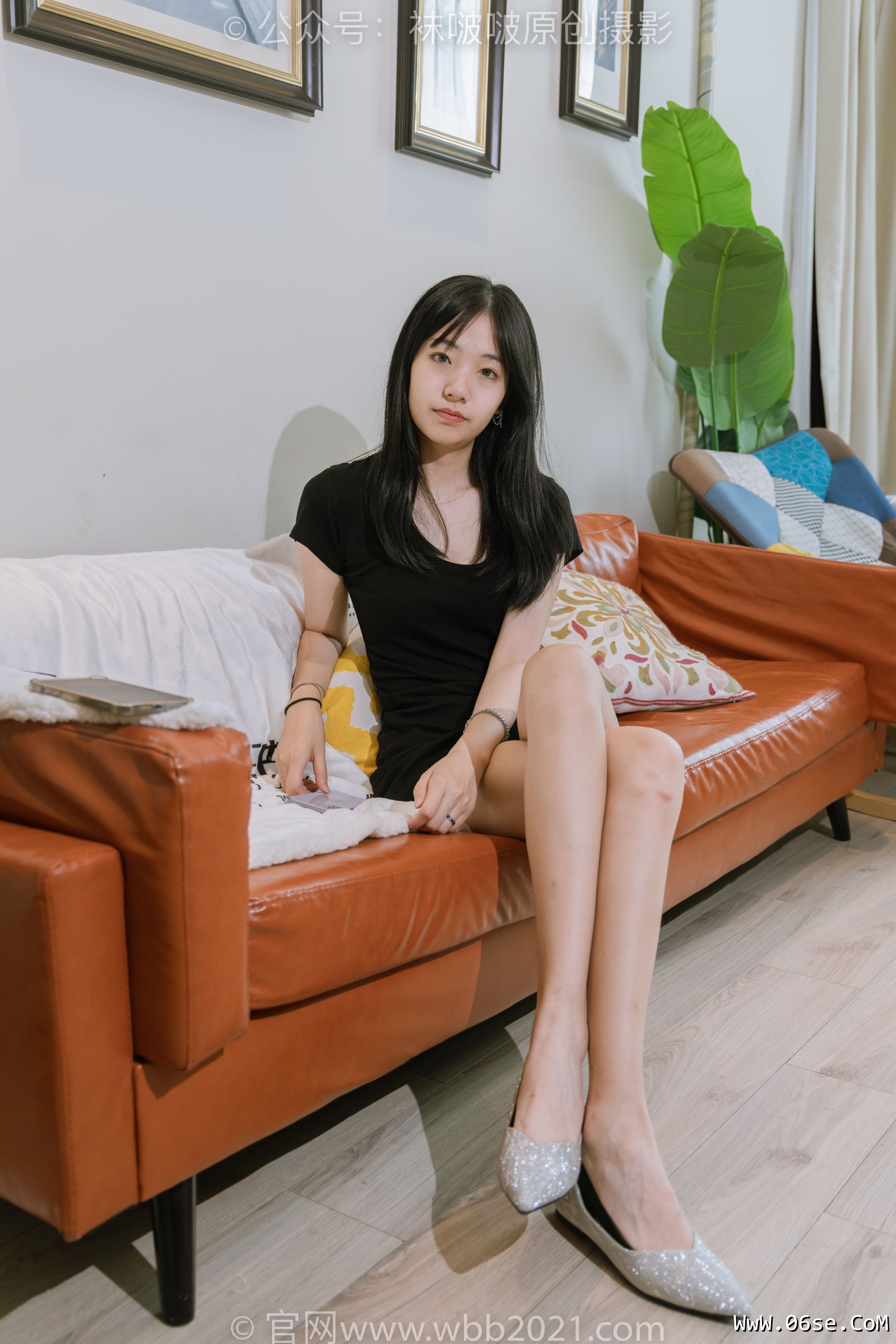 图片[64]-BoBoSocks袜啵啵 No.363 小甜豆 -两双平底鞋、黑色船袜、裸足[140P]-六色网