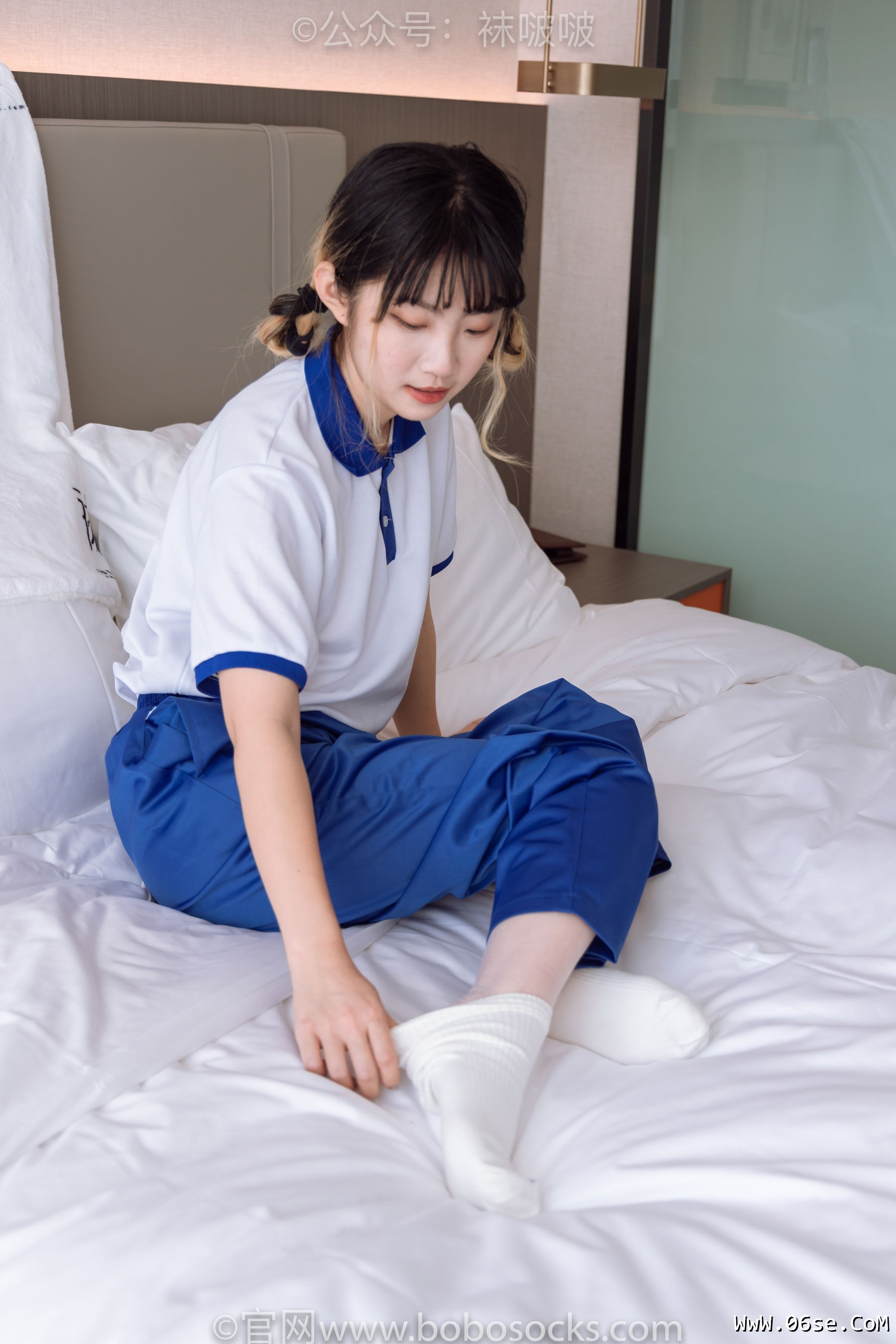图片[85]-BoBoSocks袜啵啵 No.042 砂糖-校服、板鞋、白棉袜、油亮白丝[139P]-六色网