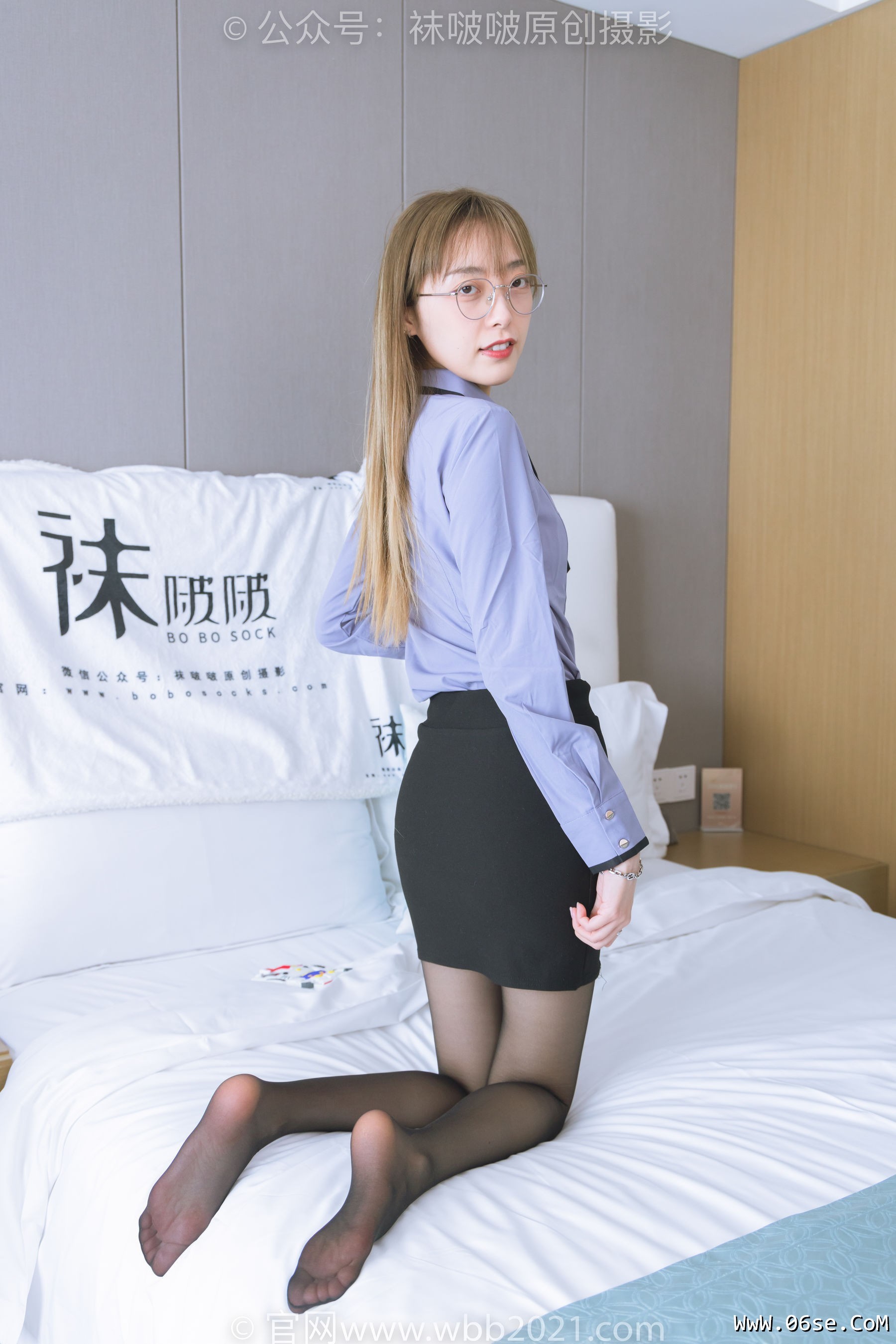 图片[88]-BoBoSocks袜啵啵 No.349 稚予 -平底鞋、高跟凉鞋、肉丝、黑丝、黑色美甲[140P]-六色网