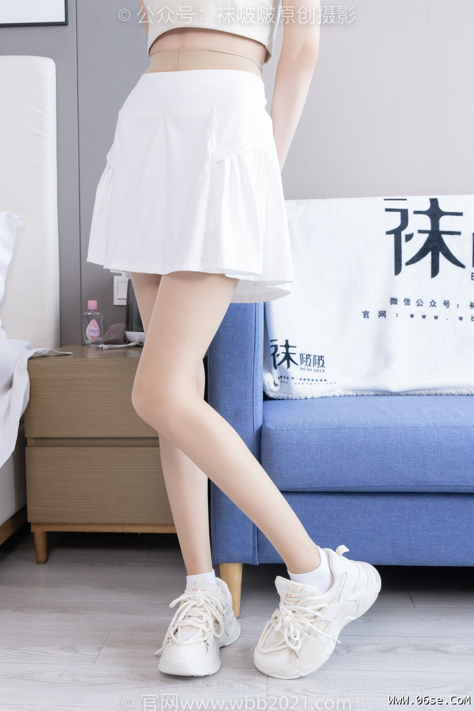 图片[119]-BoBoSocks袜啵啵 No.424 稚予 -运动鞋、白棉袜、肉丝、腰丝[140P]-六色网