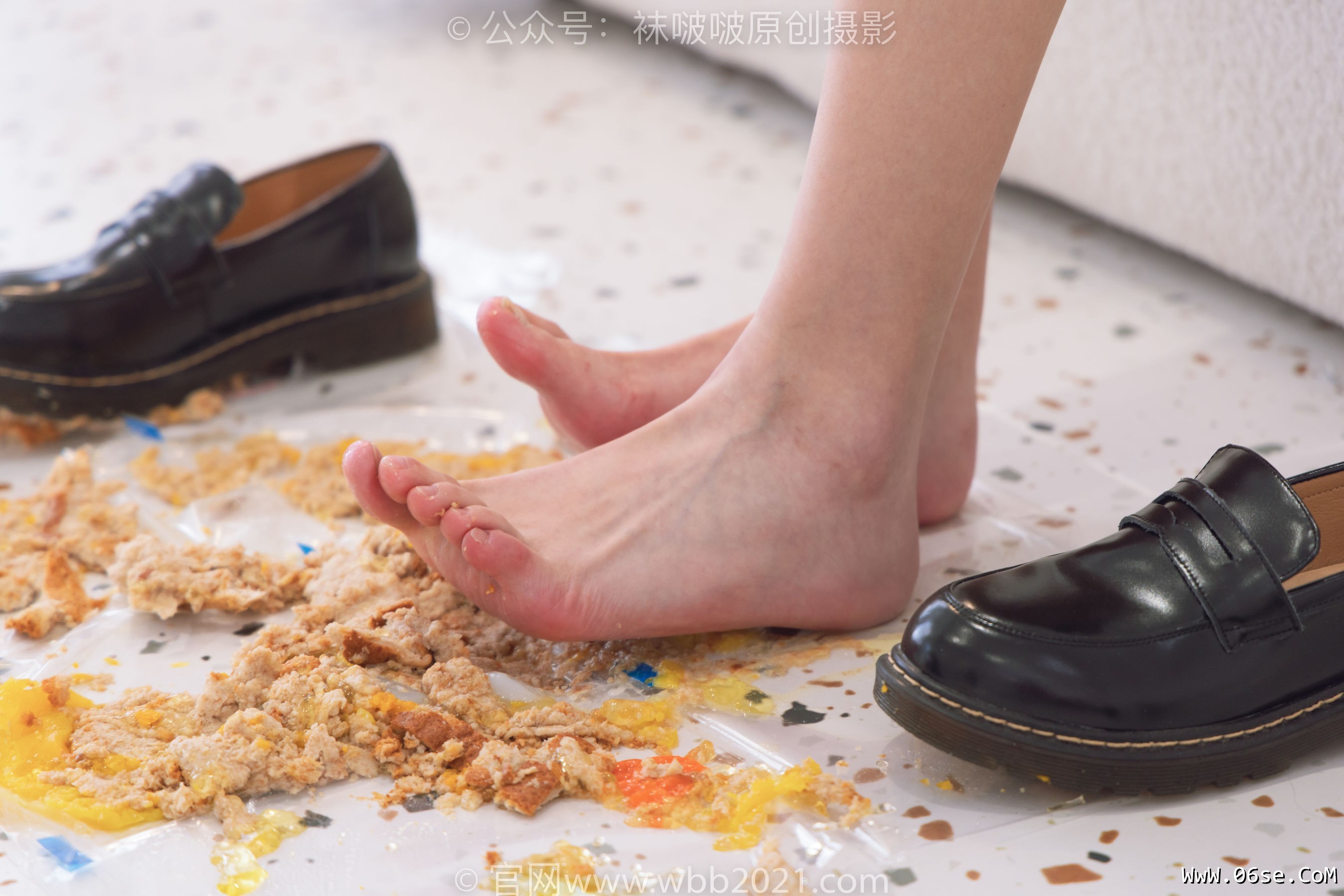 图片[36]-BoBoSocks袜啵啵 No.381 小甜豆 -皮鞋、黑丝大腿袜、裸足[140P]-六色网
