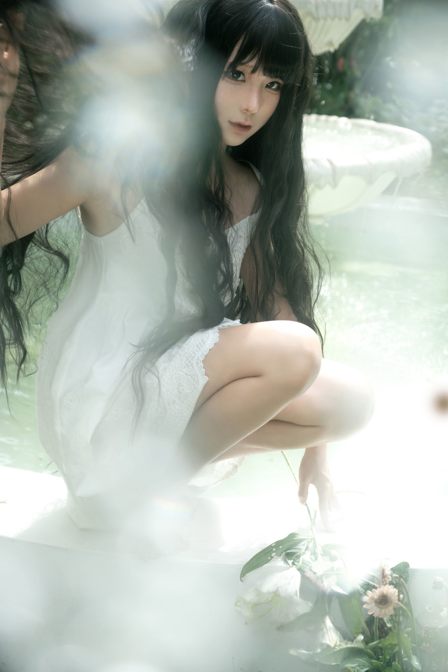 图片[32]-动漫博主蠢沫沫 – 白吊带[36P]-六色网