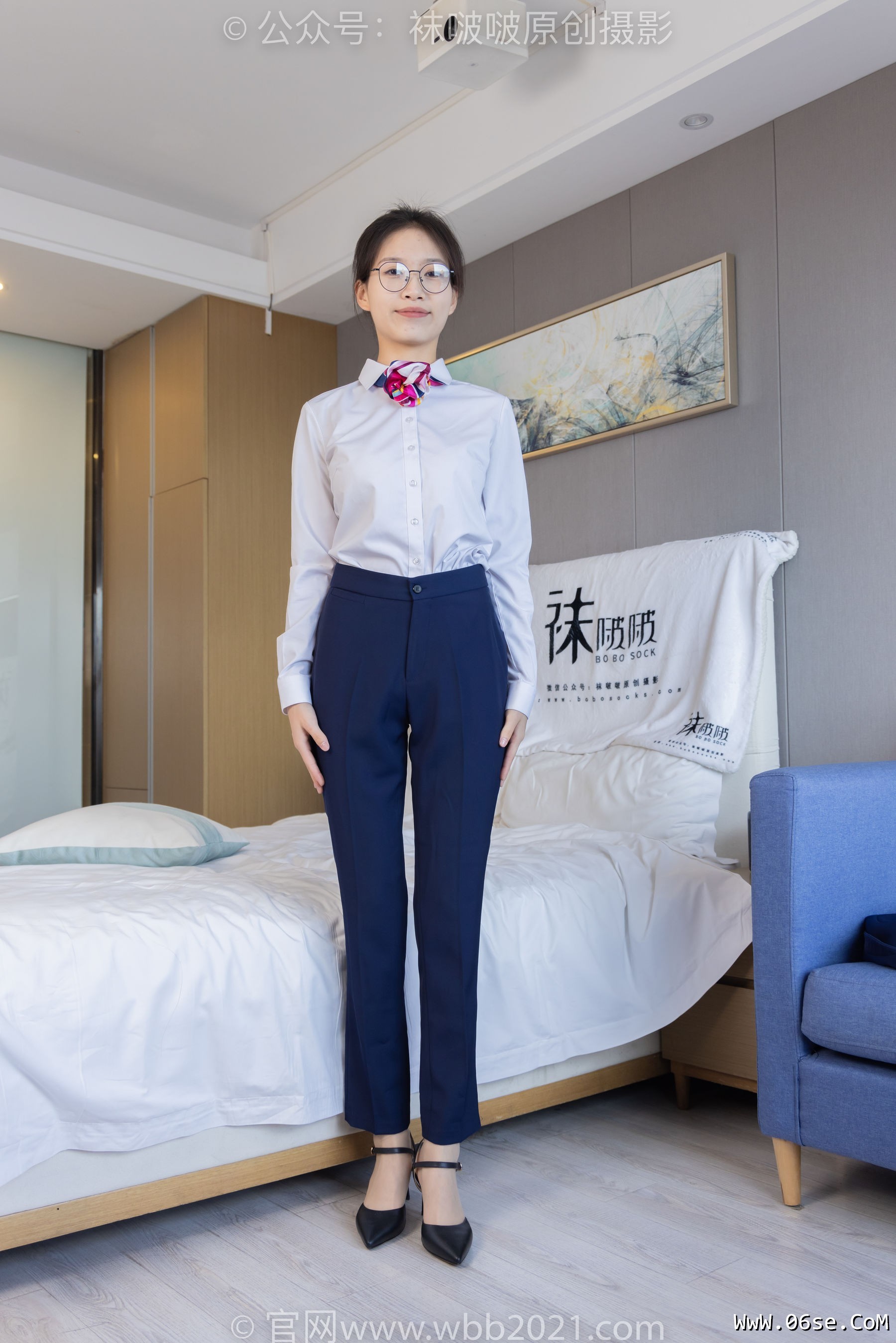 图片[35]-BoBoSocks袜啵啵 No.401 芝士 -高跟鞋、肉丝、裸足[145P]-六色网