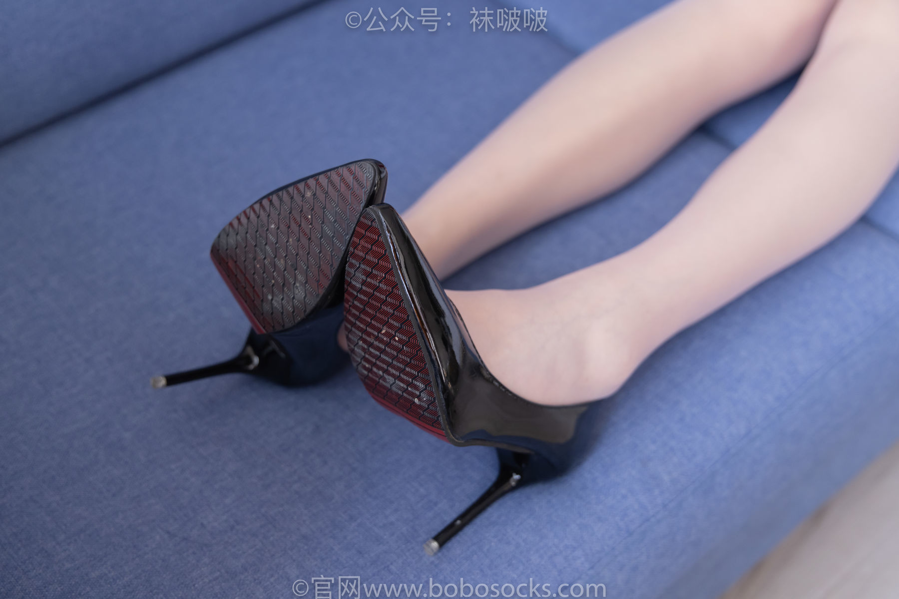 图片[70]-BoBoSocks袜啵啵 No.043 小甜豆-圣诞服、平底鞋、高跟鞋、白色渔网袜[164P]-六色网