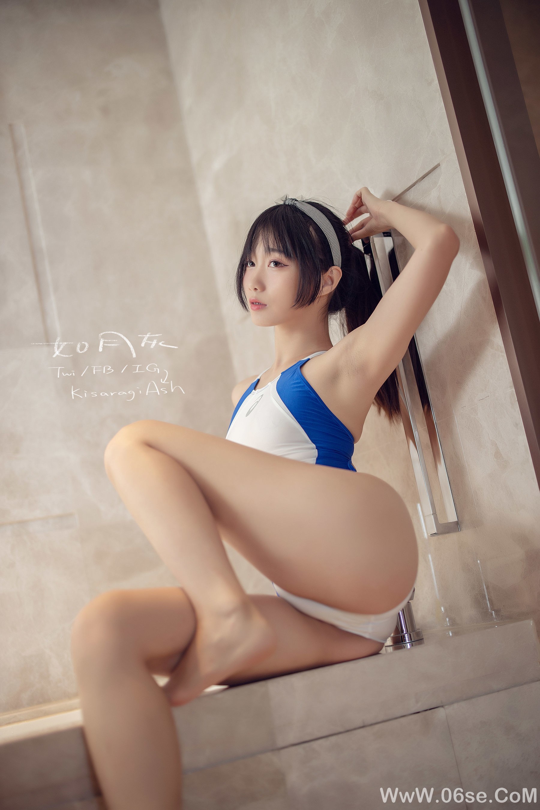 图片[9]-动漫博主如月灰 蓝白竞泳[40P]-六色网