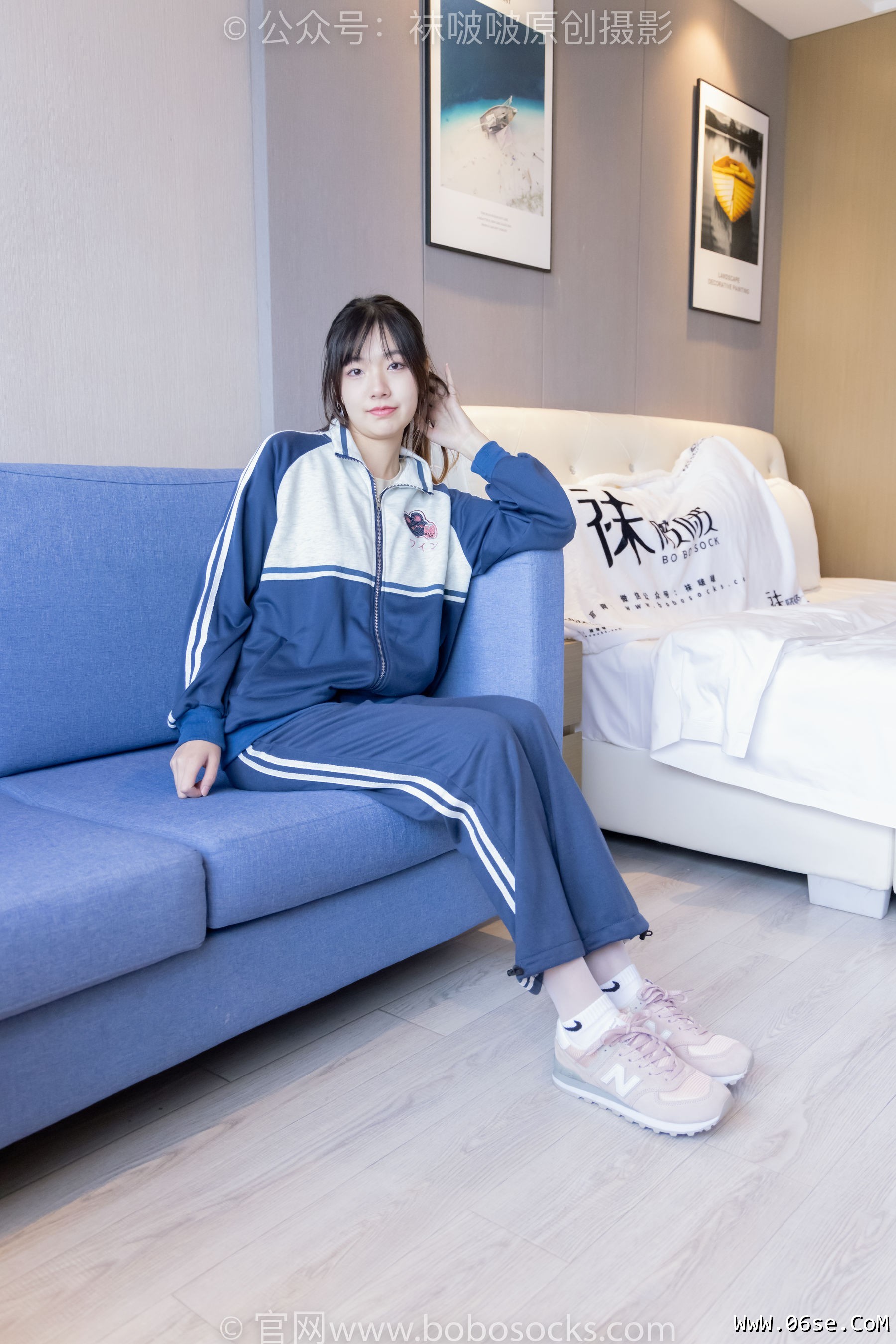 图片[24]-BoBoSocks袜啵啵 No.226 小甜豆-运动鞋、白棉袜、白丝[140P]-六色网