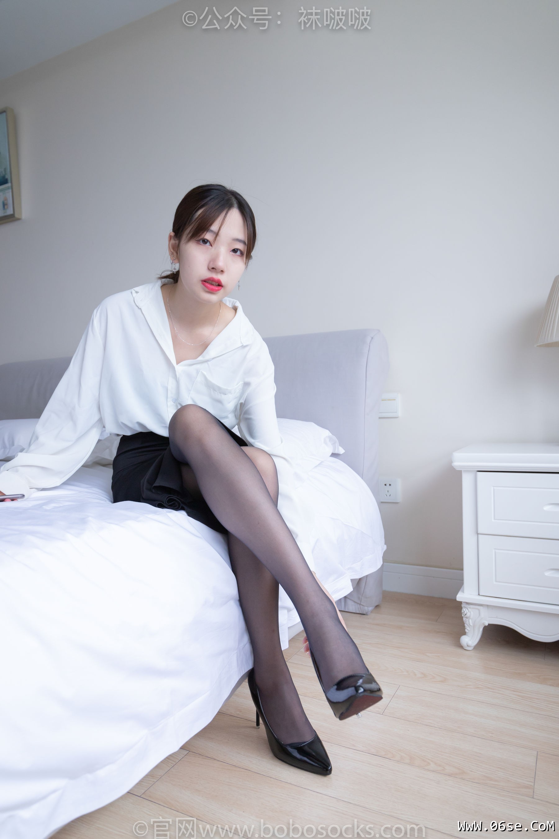 图片[34]-BoBoSocks袜啵啵 No.017 小甜豆-OL制服、高跟鞋、黑丝[131P]-六色网
