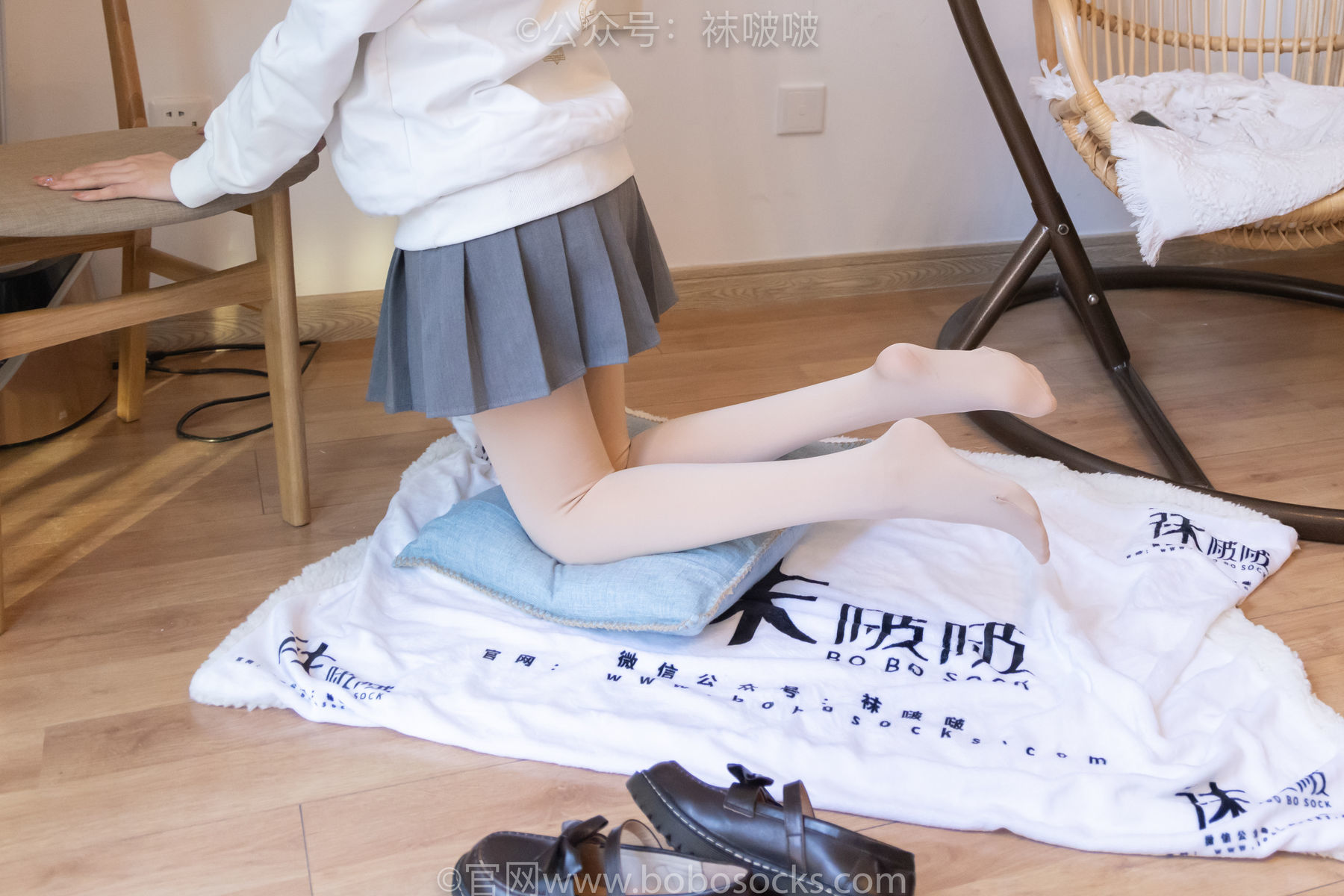 图片[118]-BoBoSocks袜啵啵 No.047 稚予-皮鞋、厚肉丝[131P]-六色网