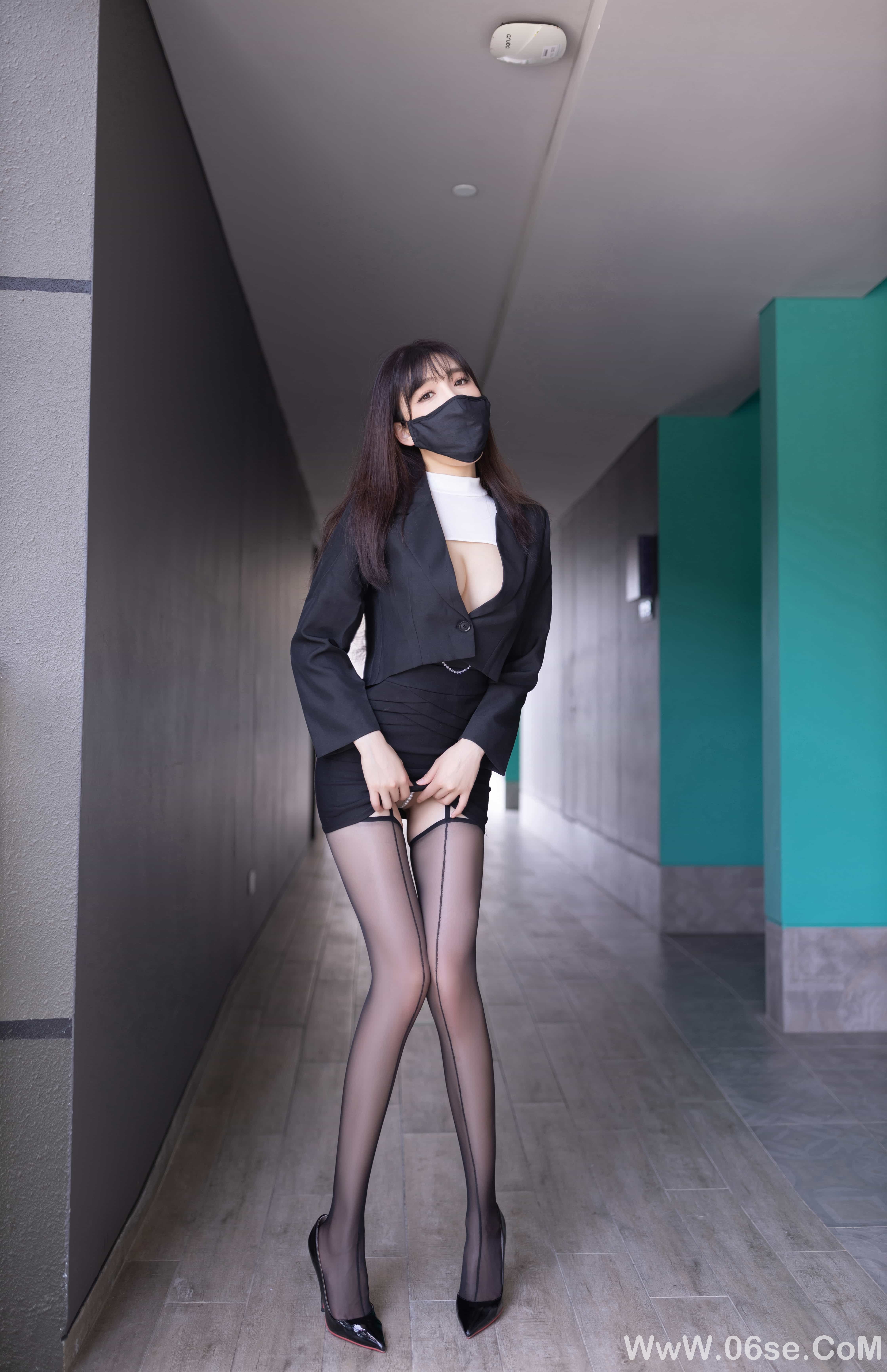 图片[89]-陆萱萱 – 口罩主题[90P]-六色网