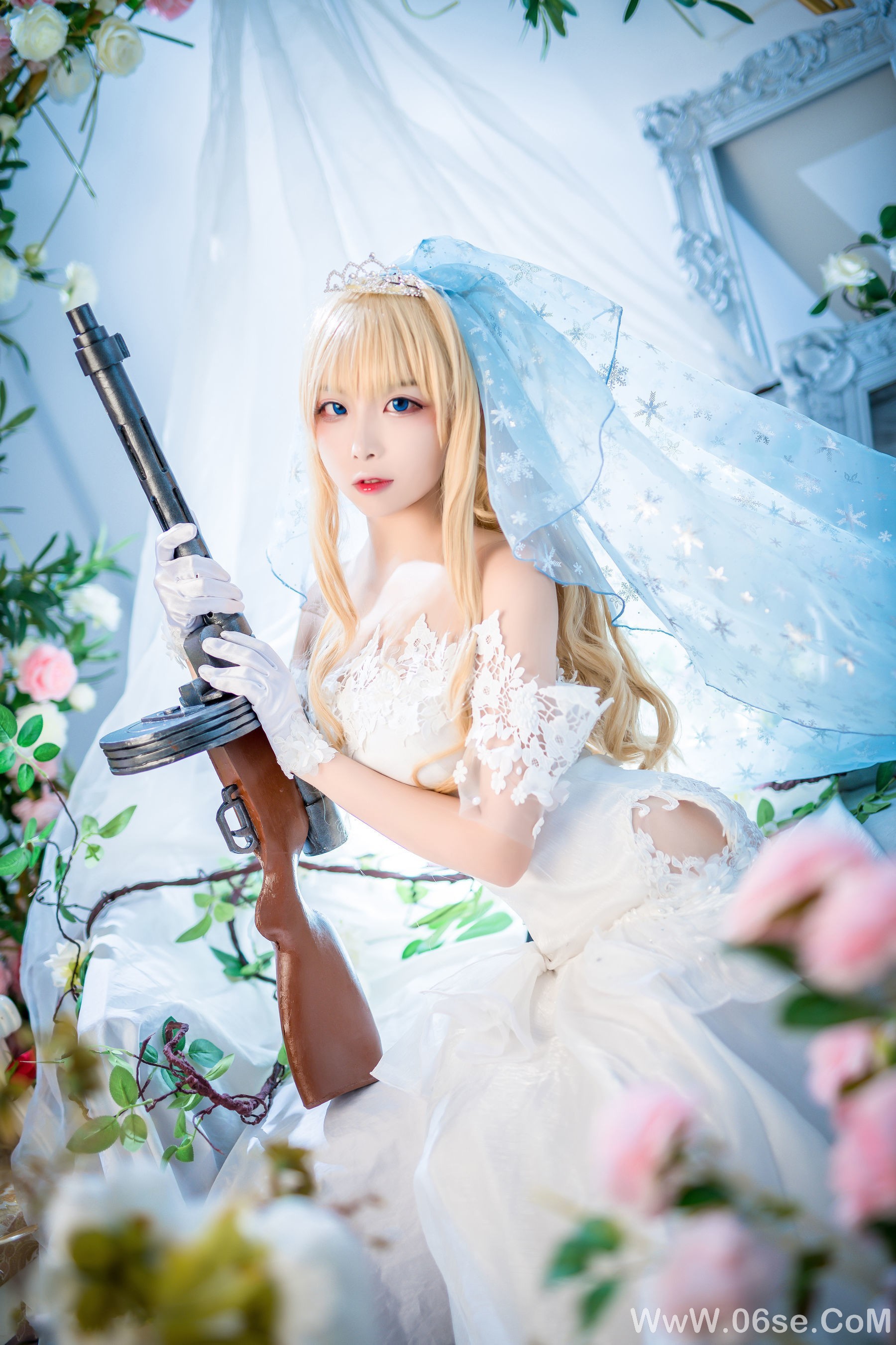图片[19]-人气Coser二佐Nisa 花嫁[30P]-六色网