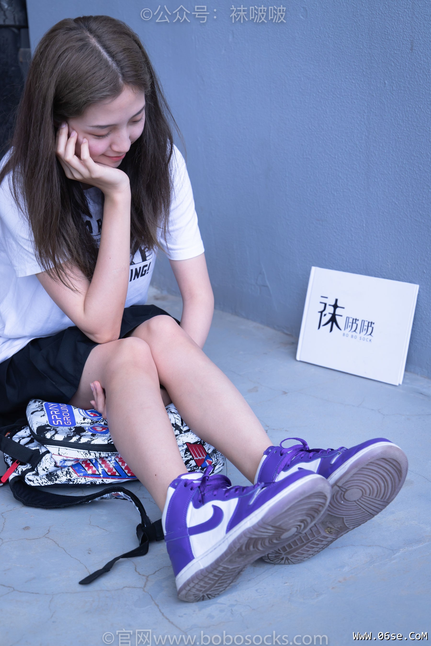 图片[22]-BoBoSocks袜啵啵 积分限定作品002 泡芙- AJ、白色棉质船袜、裸足[135P]-六色网