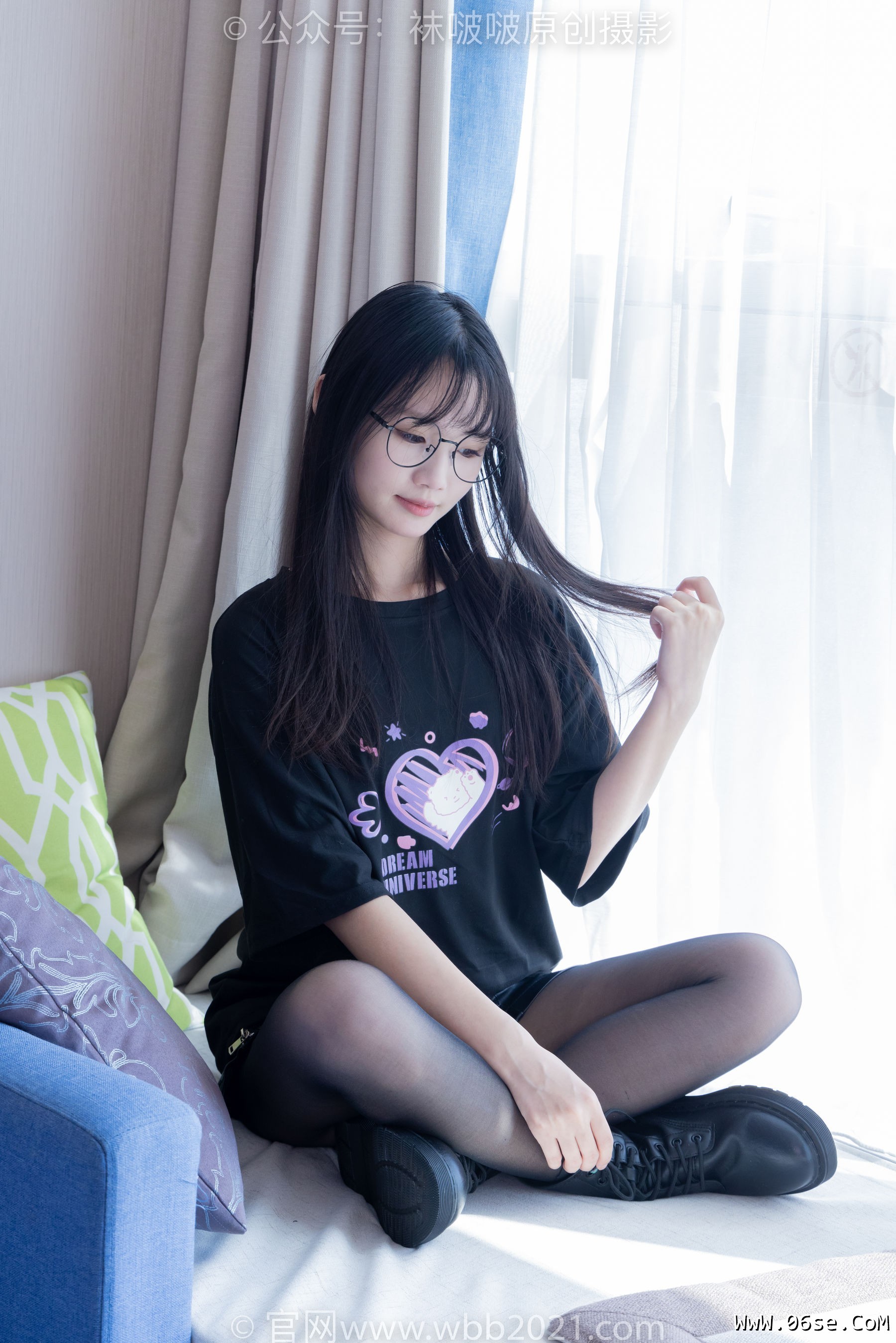 图片[88]-BoBoSocks袜啵啵 No.406 甜甜圈 -马丁靴、黑丝[150P]-六色网