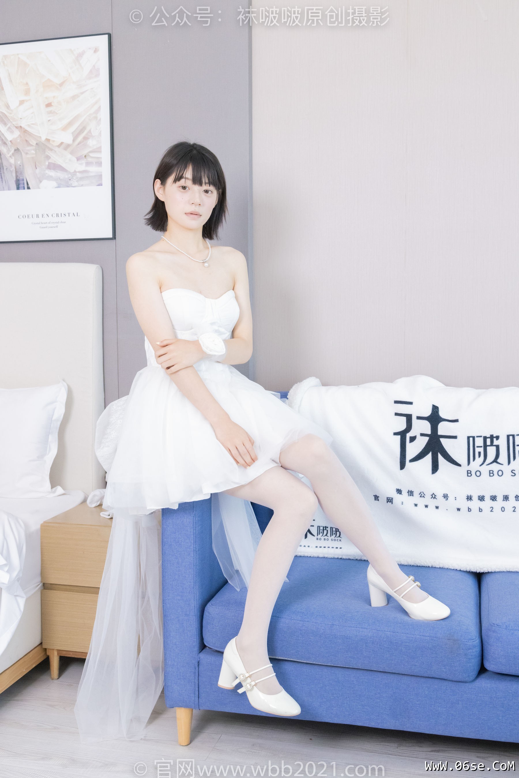 图片[50]-BoBoSocks袜啵啵 No.443 糯米 -高跟鞋、白丝、裸足[139P]-六色网