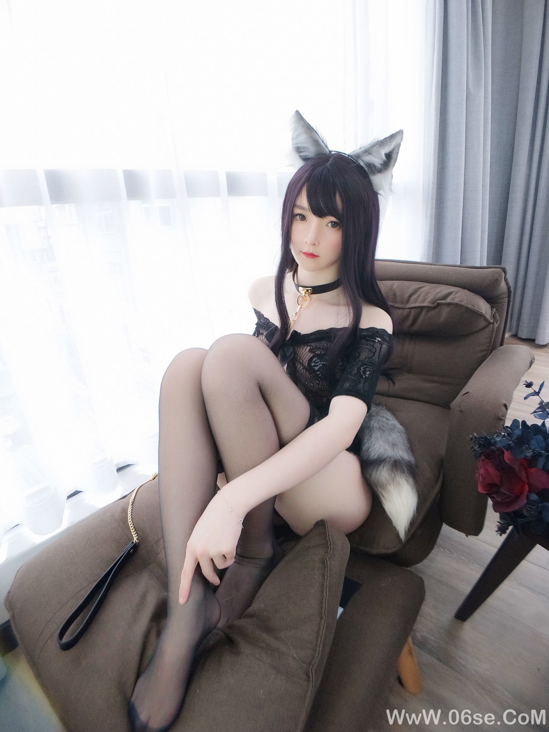 图片[53]-一小央泽 黑狐姐姐[80P]-六色网