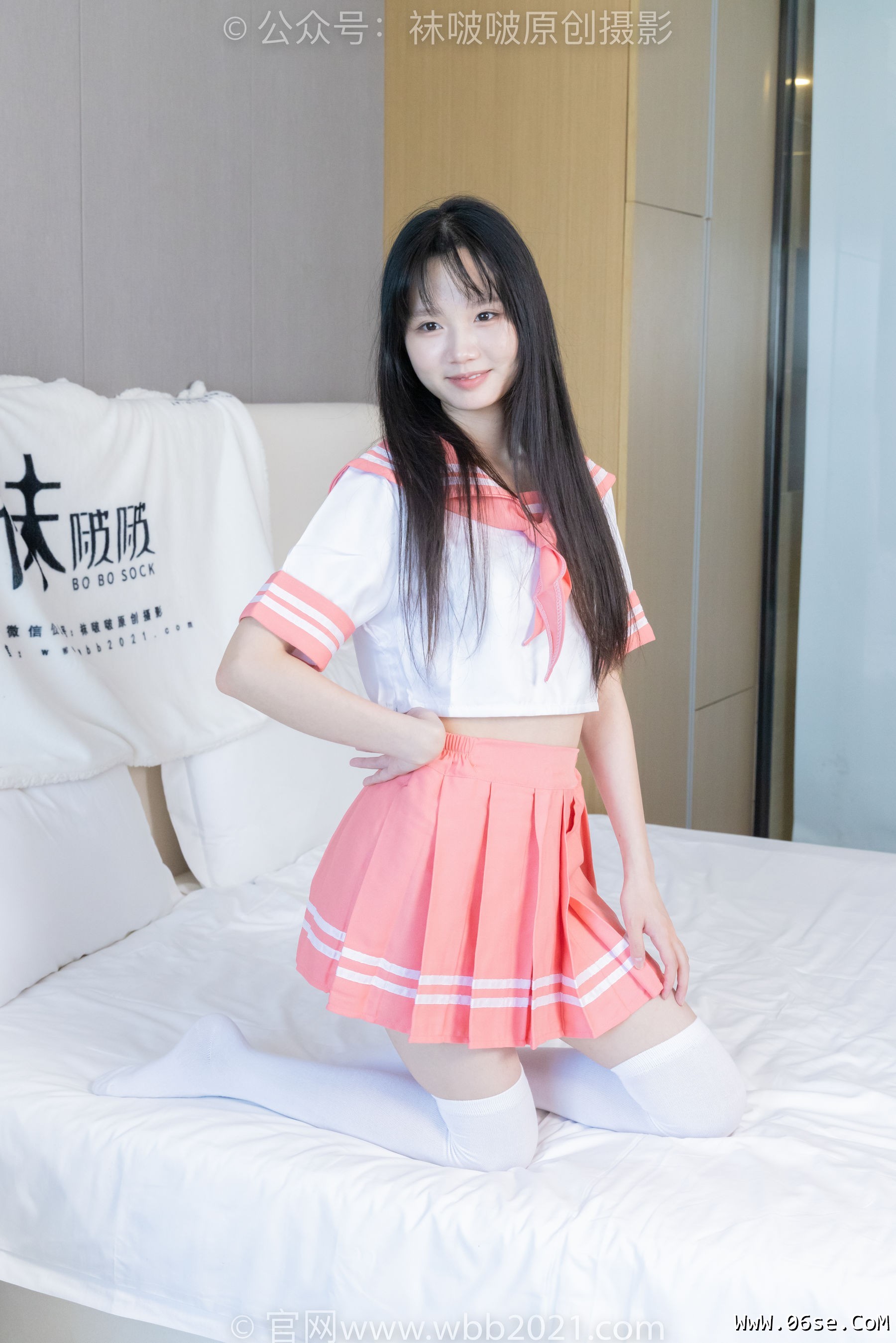 图片[102]-BoBoSocks袜啵啵 No.429 甜甜圈 -板鞋、白棉袜、过膝白棉袜[159P]-六色网