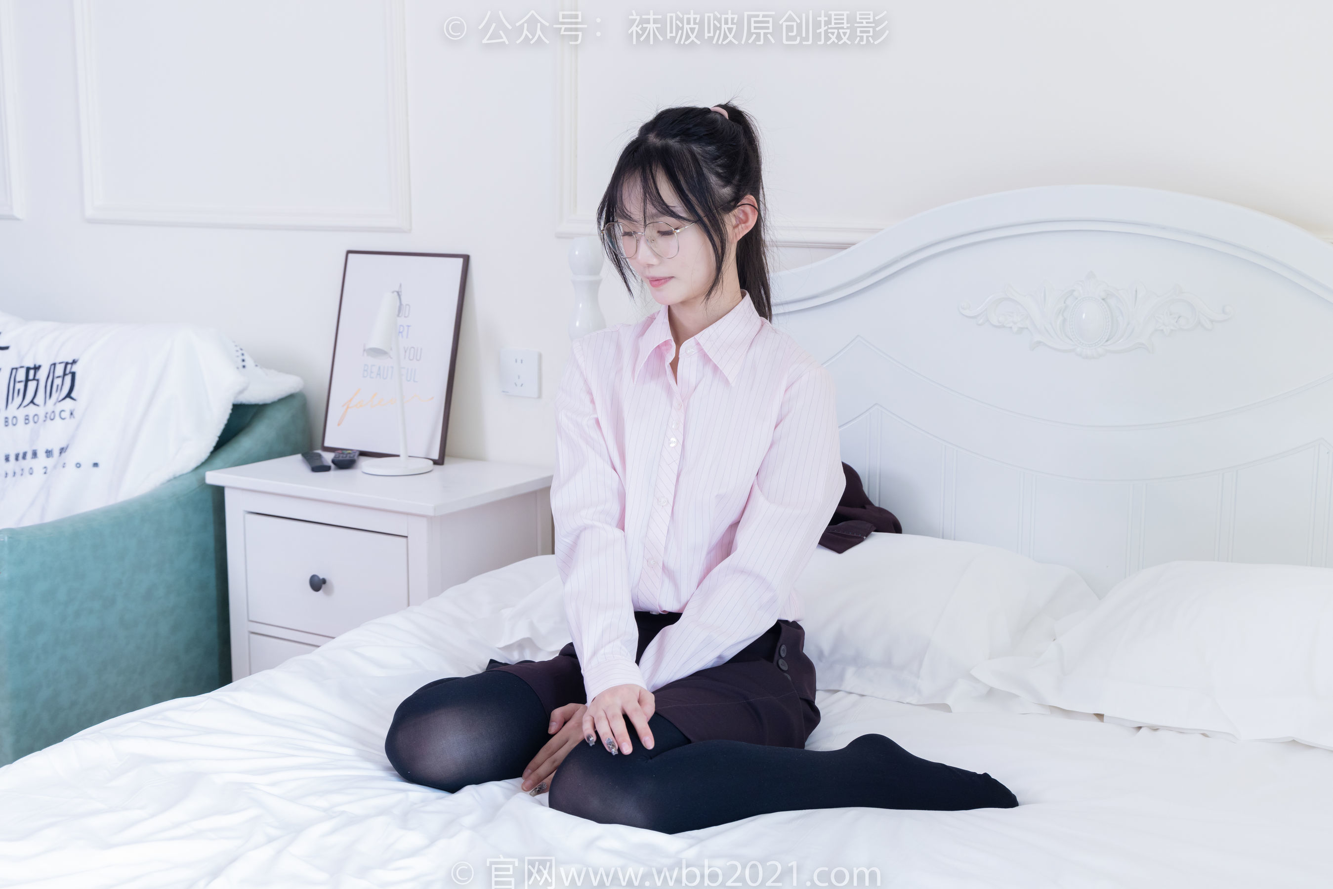 图片[104]-BoBoSocks袜啵啵 No.362 甜甜圈 -两双皮鞋、厚肉丝、厚黑丝、ol制服[230P]-六色网