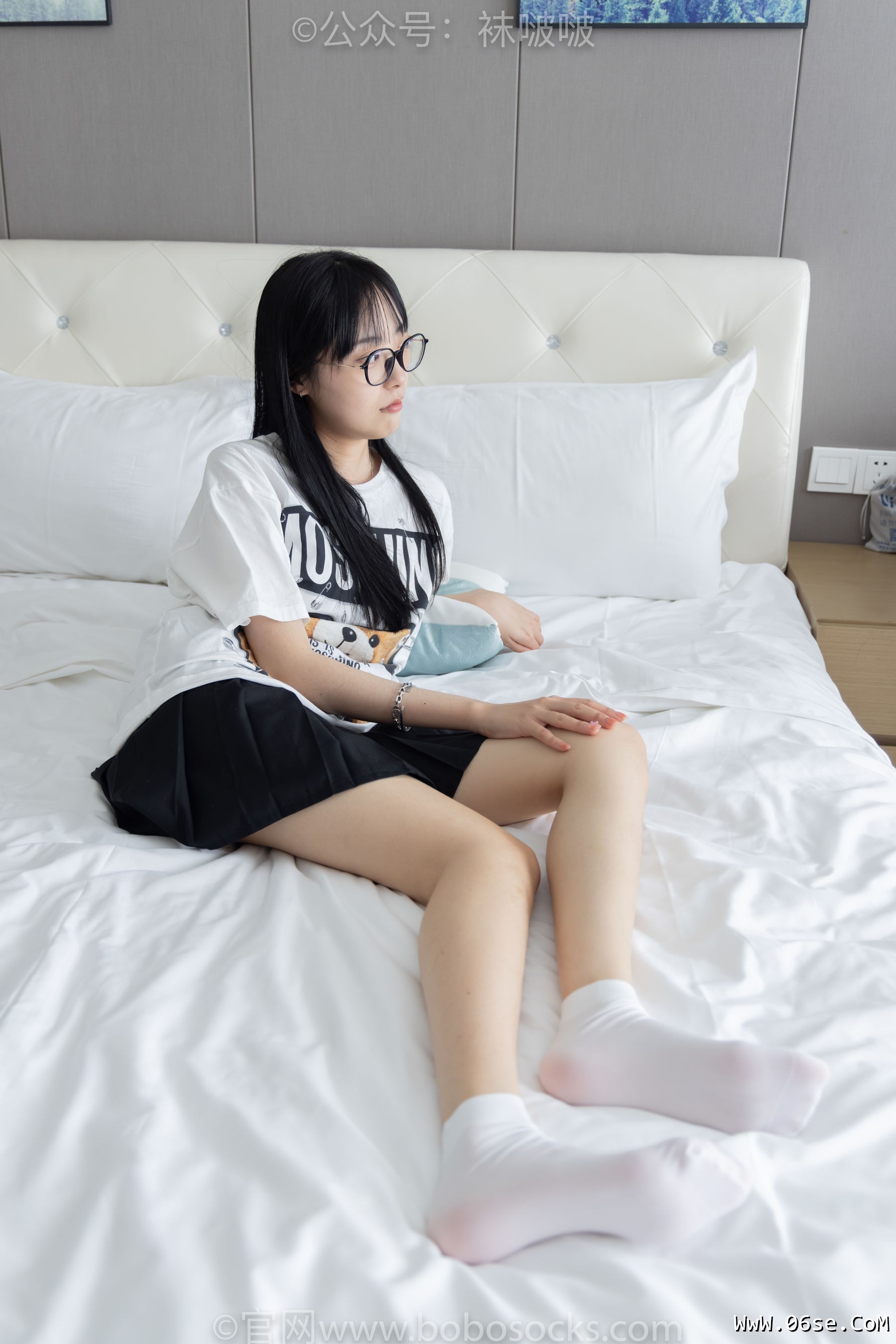 图片[109]-BoBoSocks袜啵啵 No.033 稚予-贝壳头、天鹅绒黑袜、天鹅绒白袜[154P]-六色网
