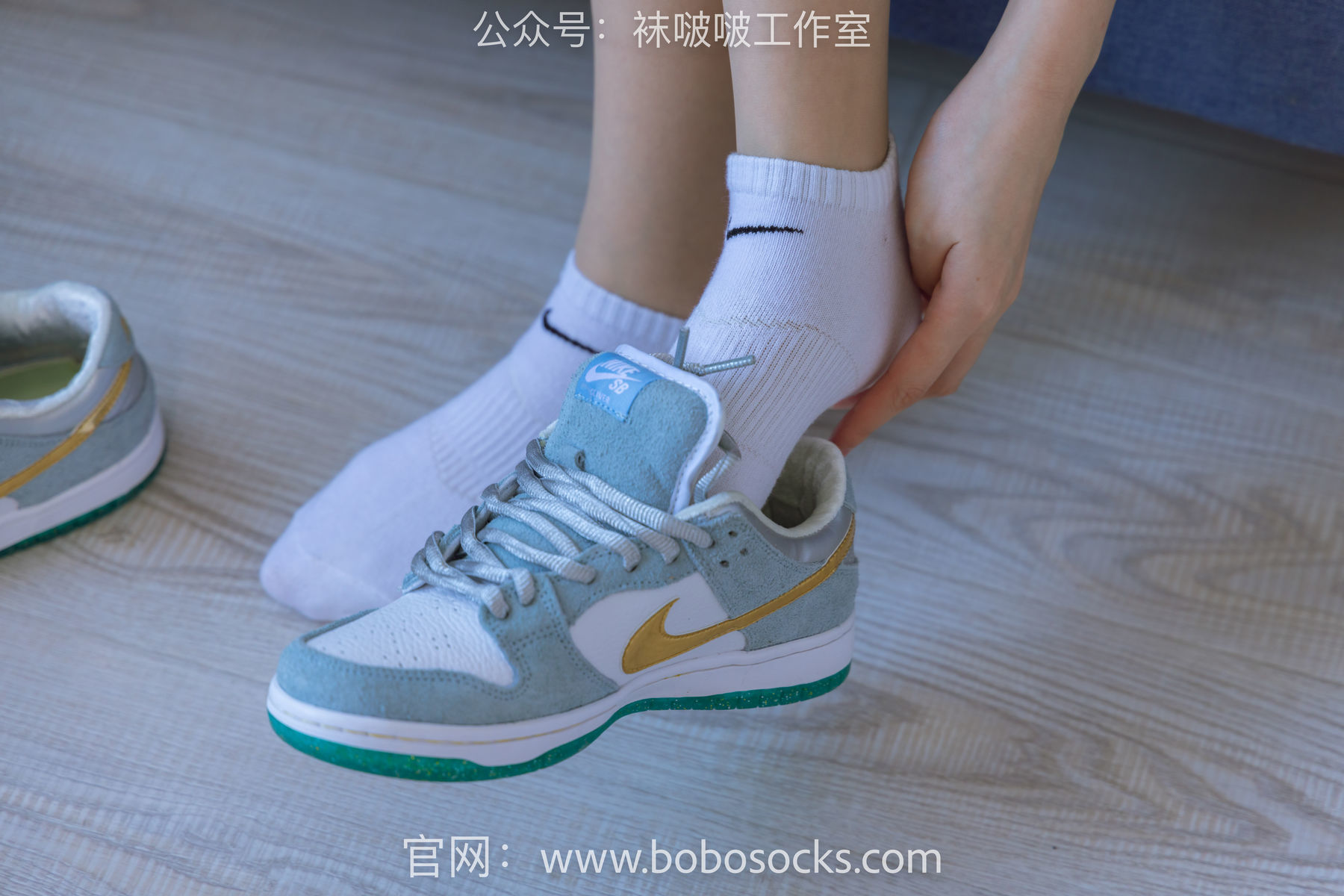 图片[85]-BoBoSocks袜啵啵 No.123 小甜豆-板鞋、白棉袜、肉丝[140P]-六色网