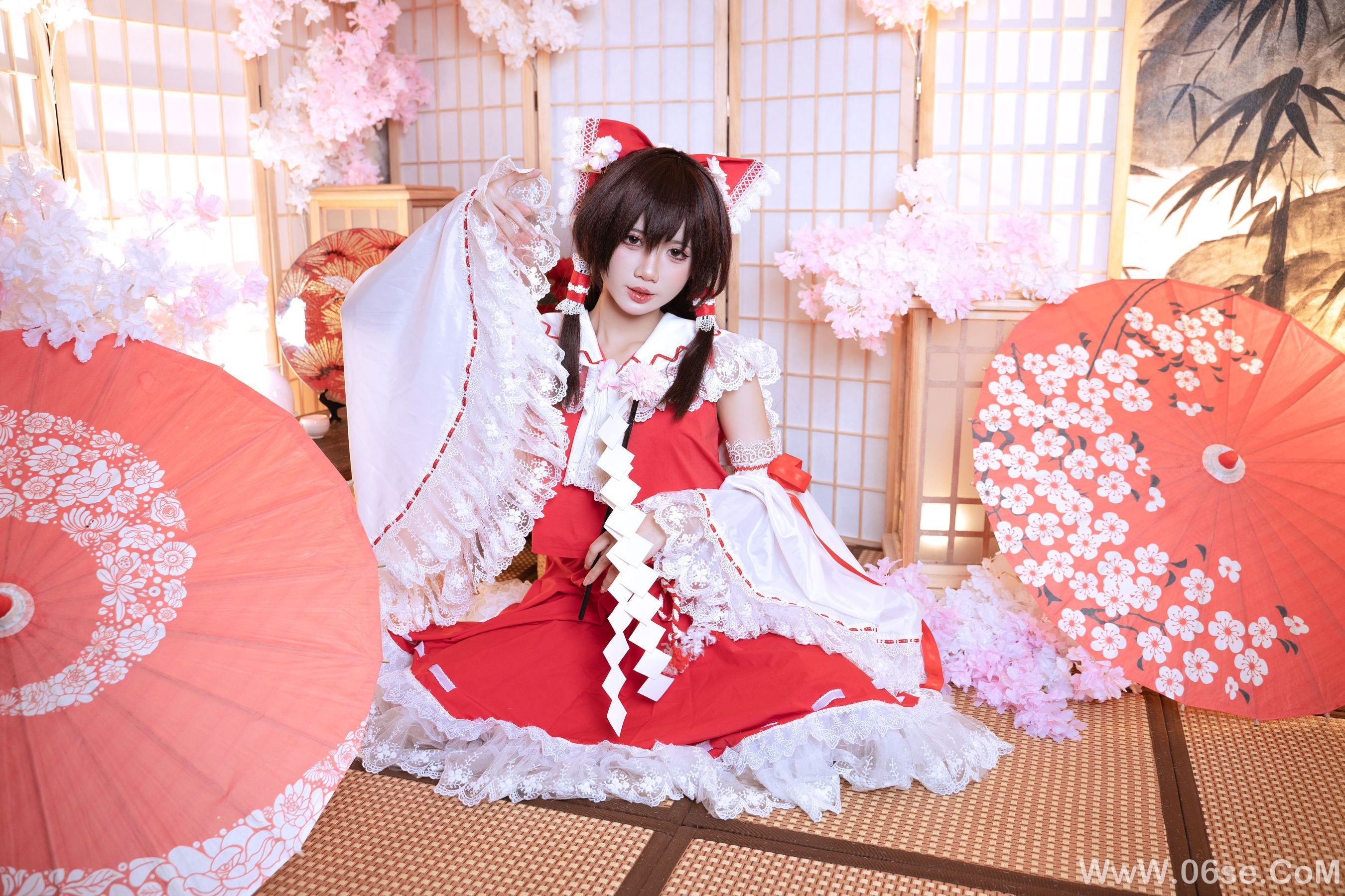 PoppaChan - Reimu Hakurei[40P]-六色网