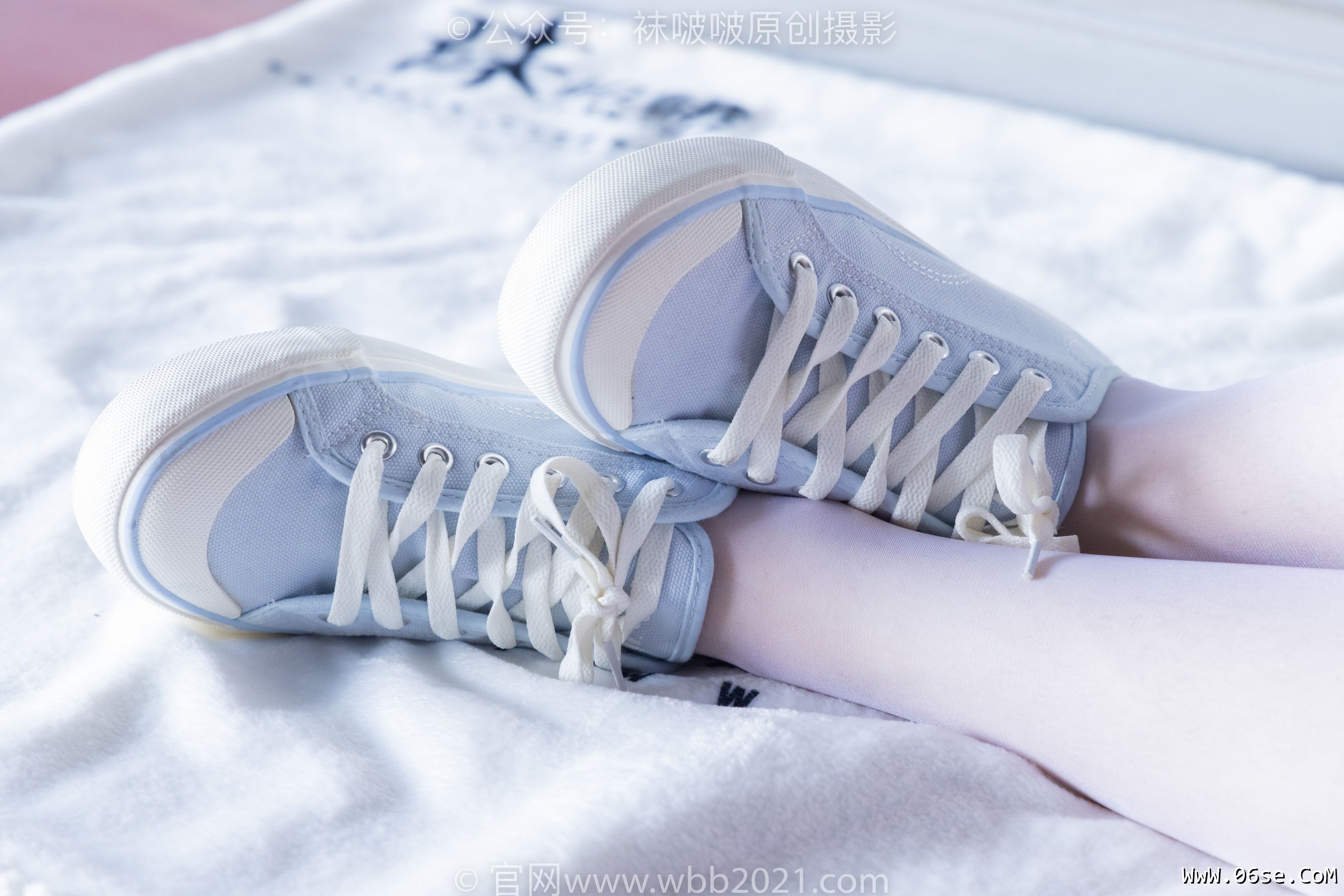 图片[95]-BoBoSocks袜啵啵 No.395 糯米 -板鞋、白丝[145P]-六色网