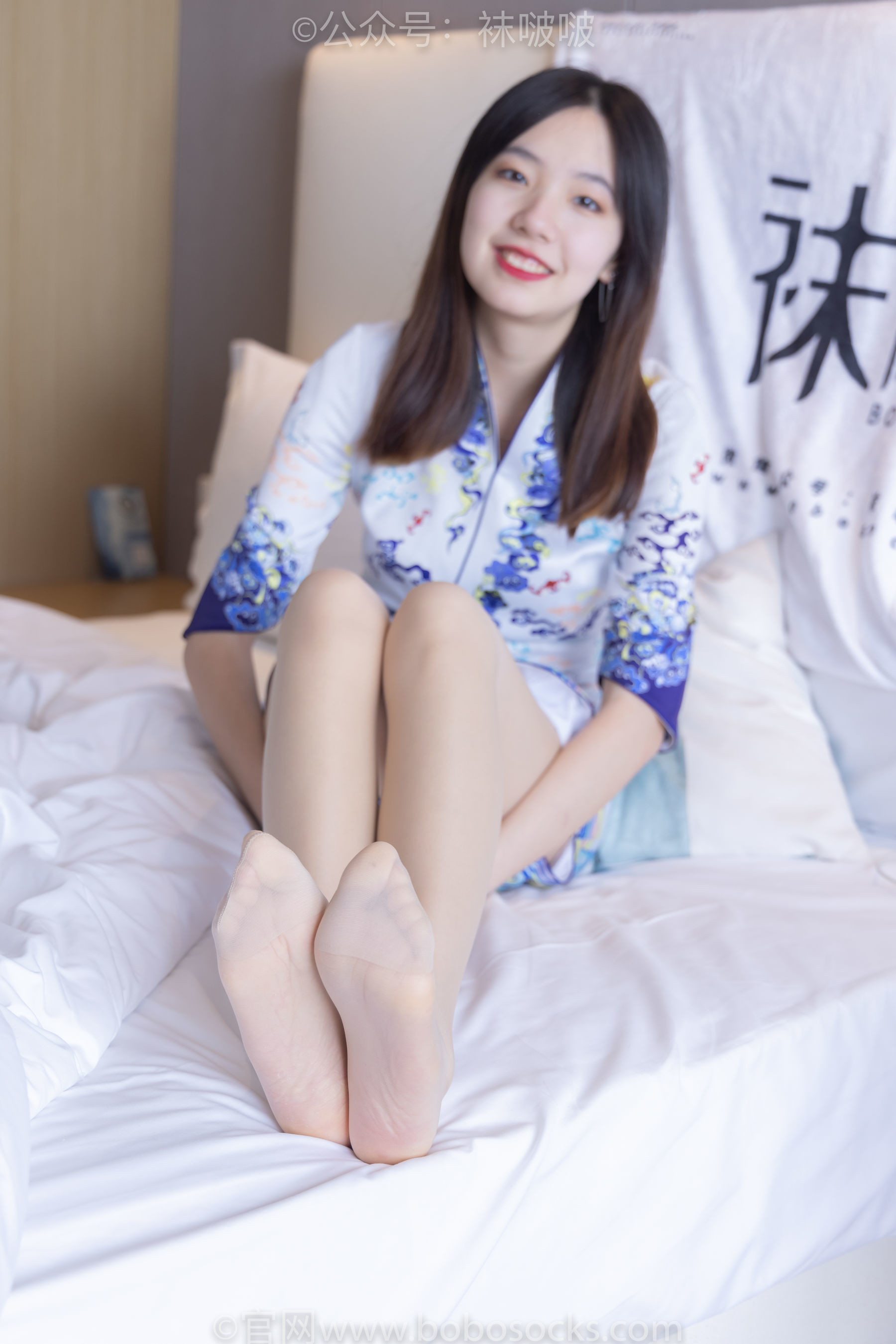 图片[54]-BoBoSocks袜啵啵 No.082 小甜豆-旗袍、皮底鞋、高跟鞋、肉丝、灰丝[140P]-六色网