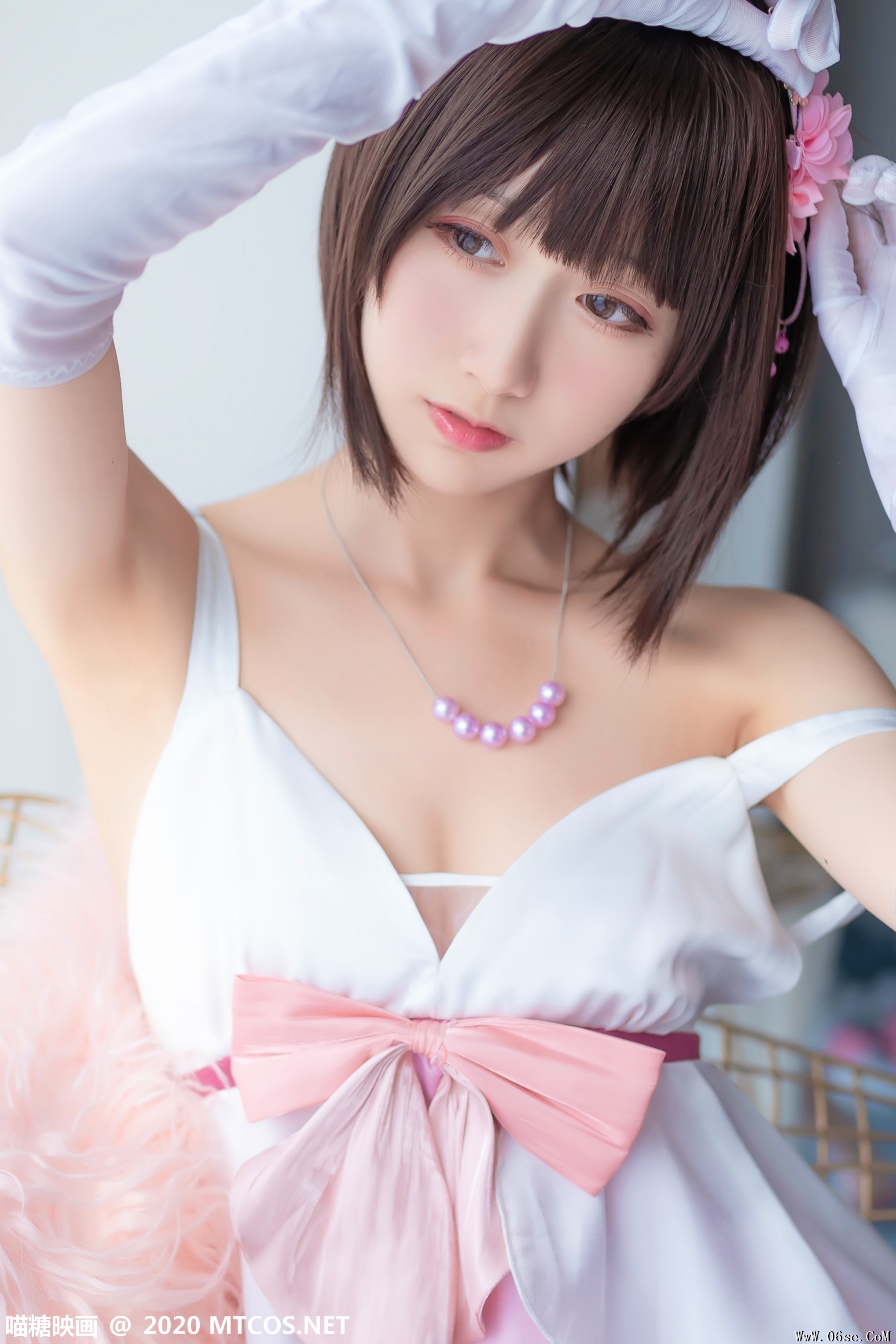 图片[26]-喵糖映画 VOL.180 加藤惠礼服[26P／213M]-六色网