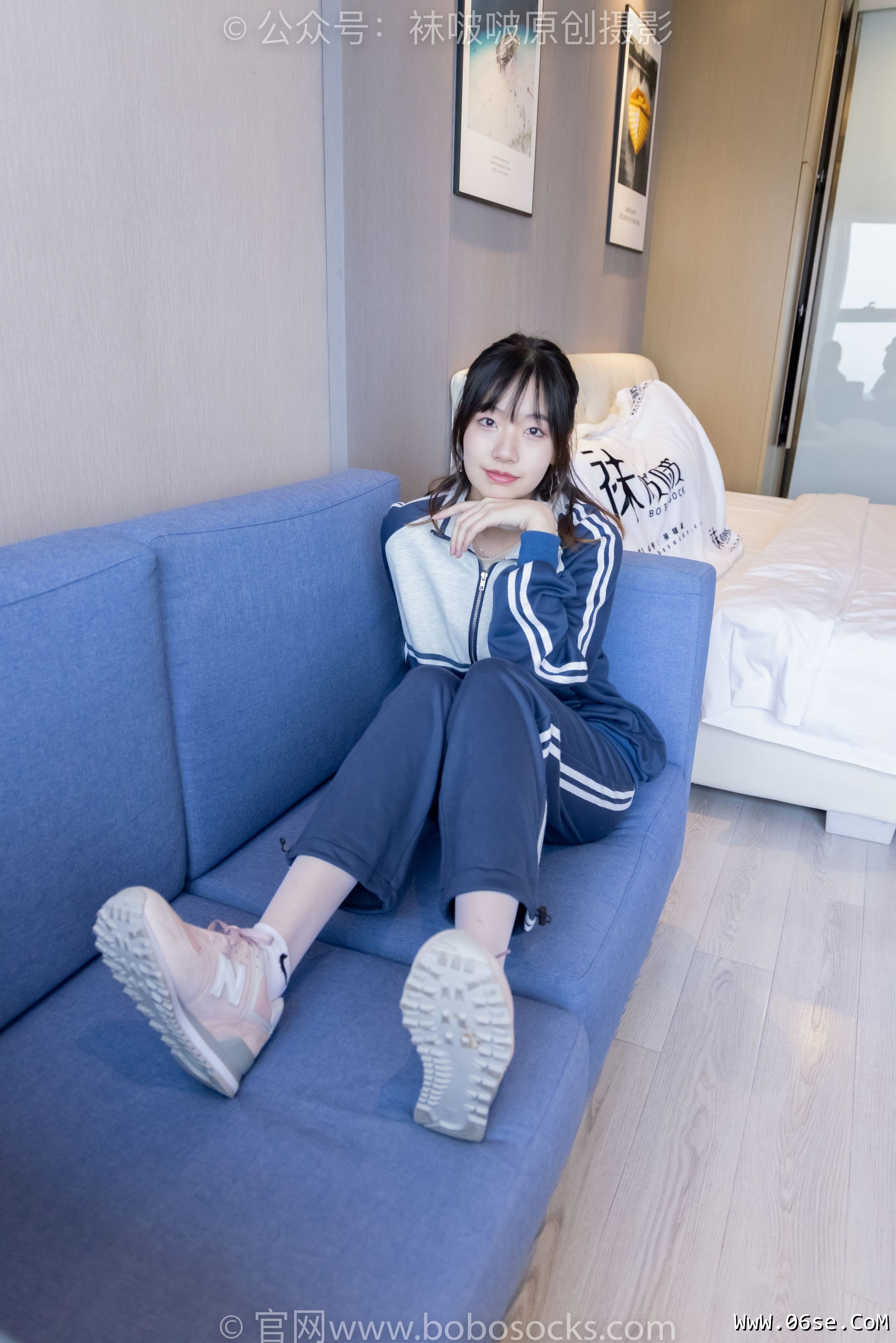 图片[52]-BoBoSocks袜啵啵 No.226 小甜豆-运动鞋、白棉袜、白丝[140P]-六色网