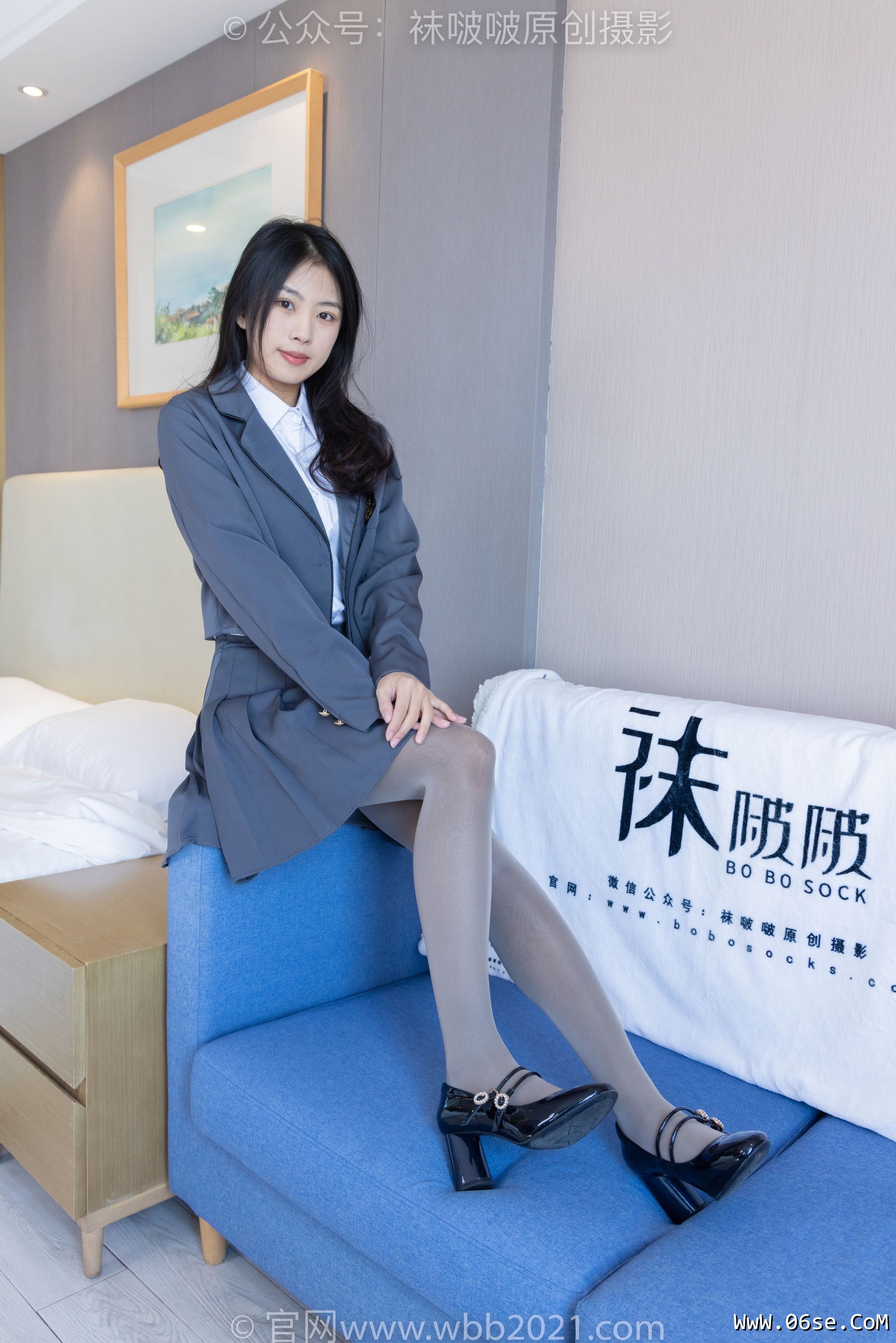 图片[82]-BoBoSocks袜啵啵 No.312 奶油 -高跟鞋、黑丝打底、肉丝[160P]-六色网