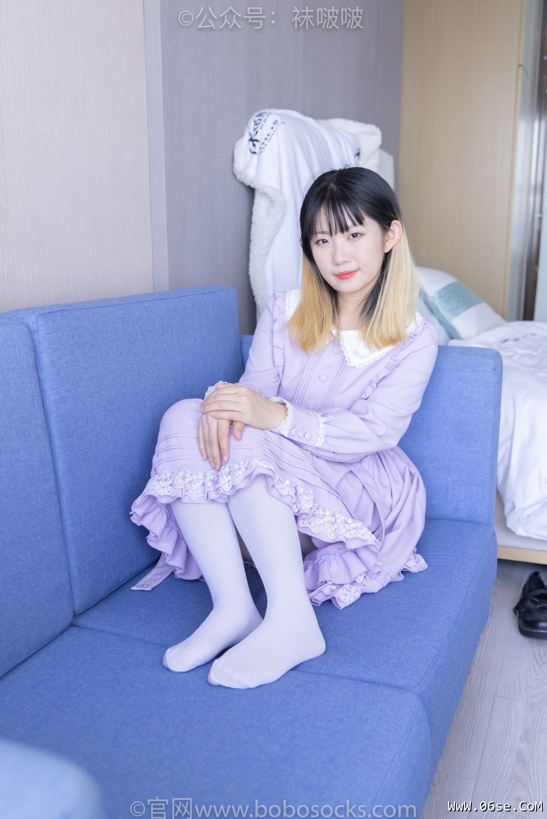 图片[121]-BoBoSocks袜啵啵 No.079 砂糖-皮鞋、厚白丝[140P]-六色网
