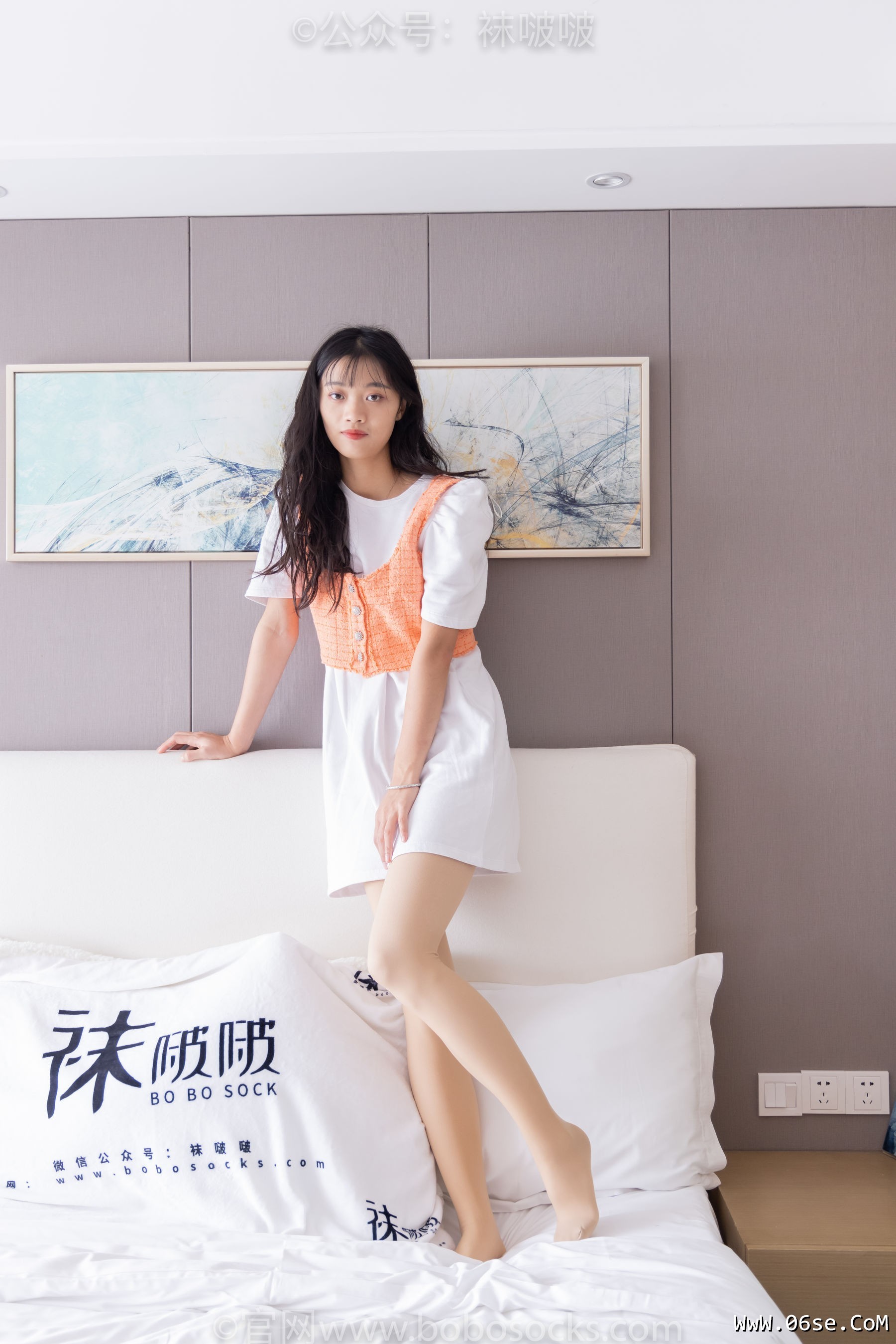 图片[133]-BoBoSocks袜啵啵 No.062 涵涵-运动鞋、白棉袜、厚肉丝[145P]-六色网
