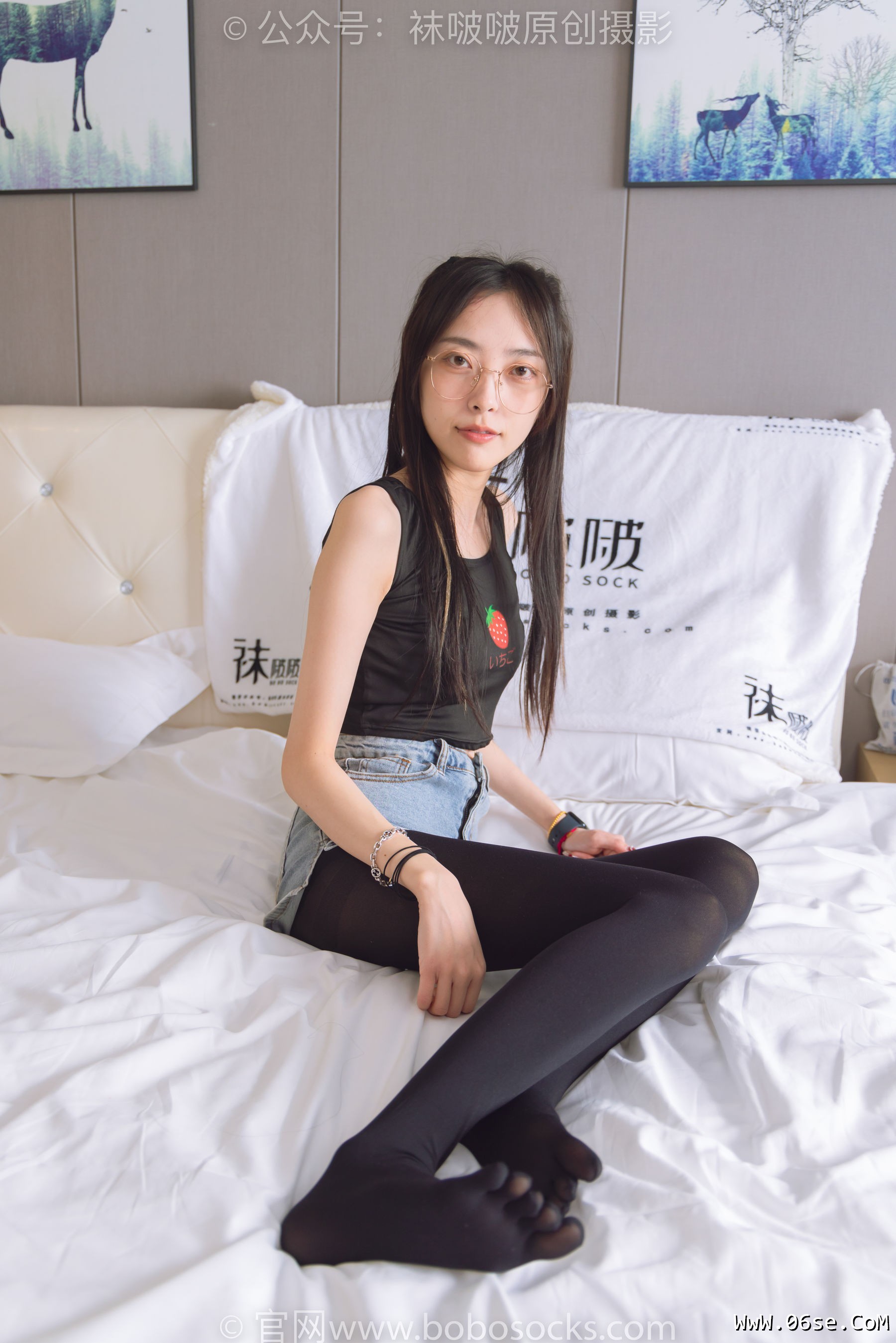 图片[102]-BoBoSocks袜啵啵 No.192 稚予-高跟鞋、黑色五指袜[139P]-六色网