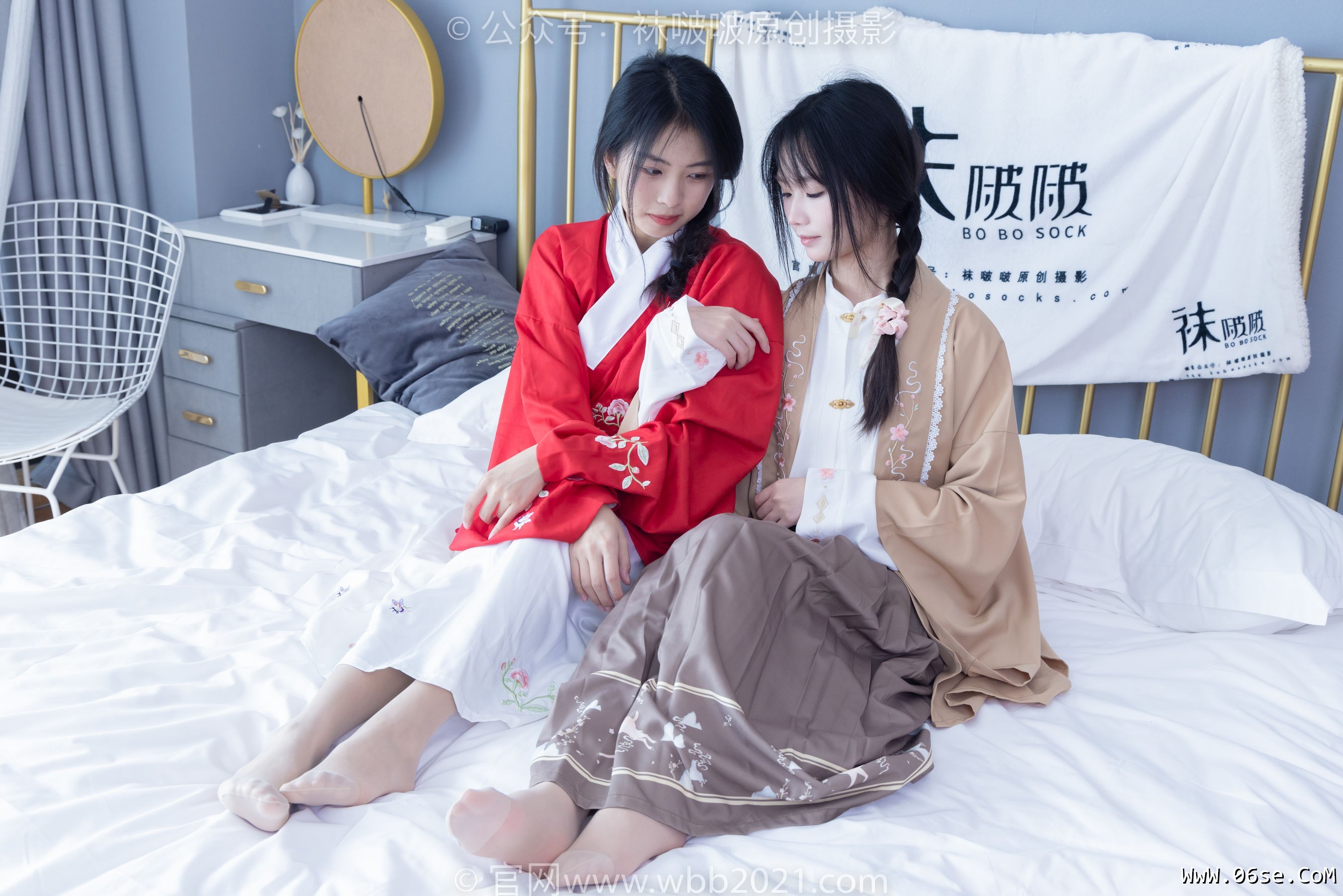 图片[17]-BoBoSocks袜啵啵 No.400 奶油&甜甜圈 -两双高跟鞋、白棉袜、肉丝[158P]-六色网