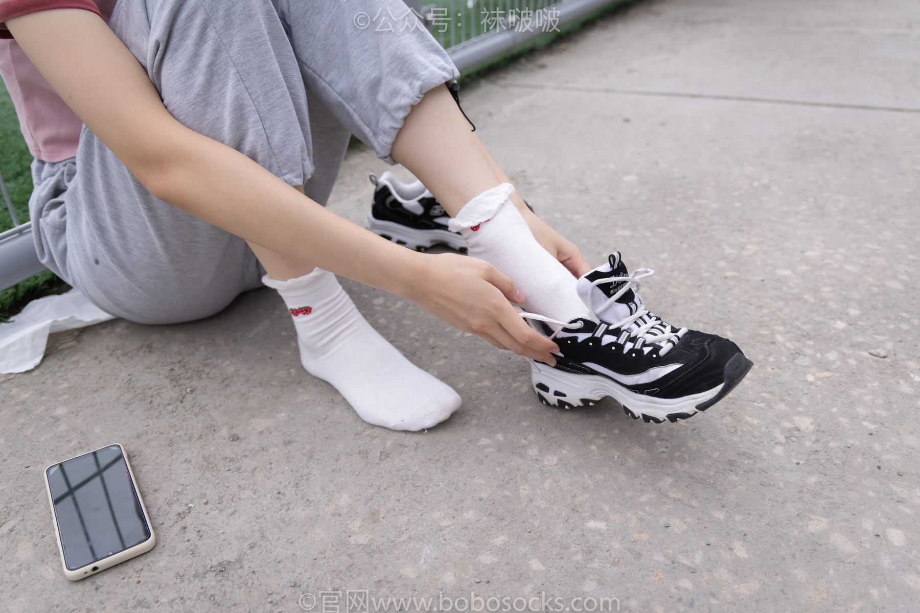 图片[62]-BoBoSocks袜啵啵 No.016 熊熊-斯凯奇运动鞋、棉袜、裸足[147P]-六色网
