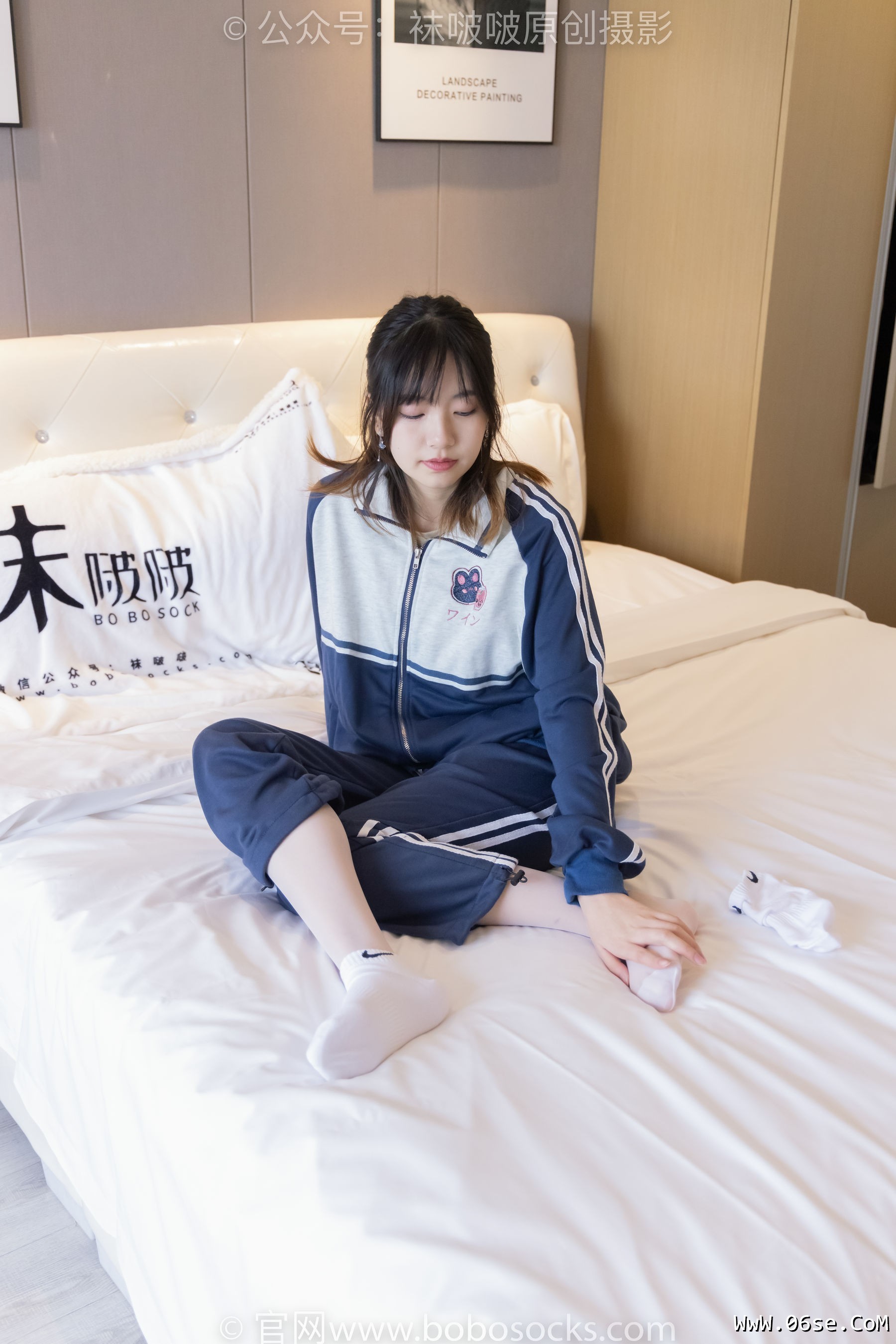 图片[127]-BoBoSocks袜啵啵 No.226 小甜豆-运动鞋、白棉袜、白丝[140P]-六色网
